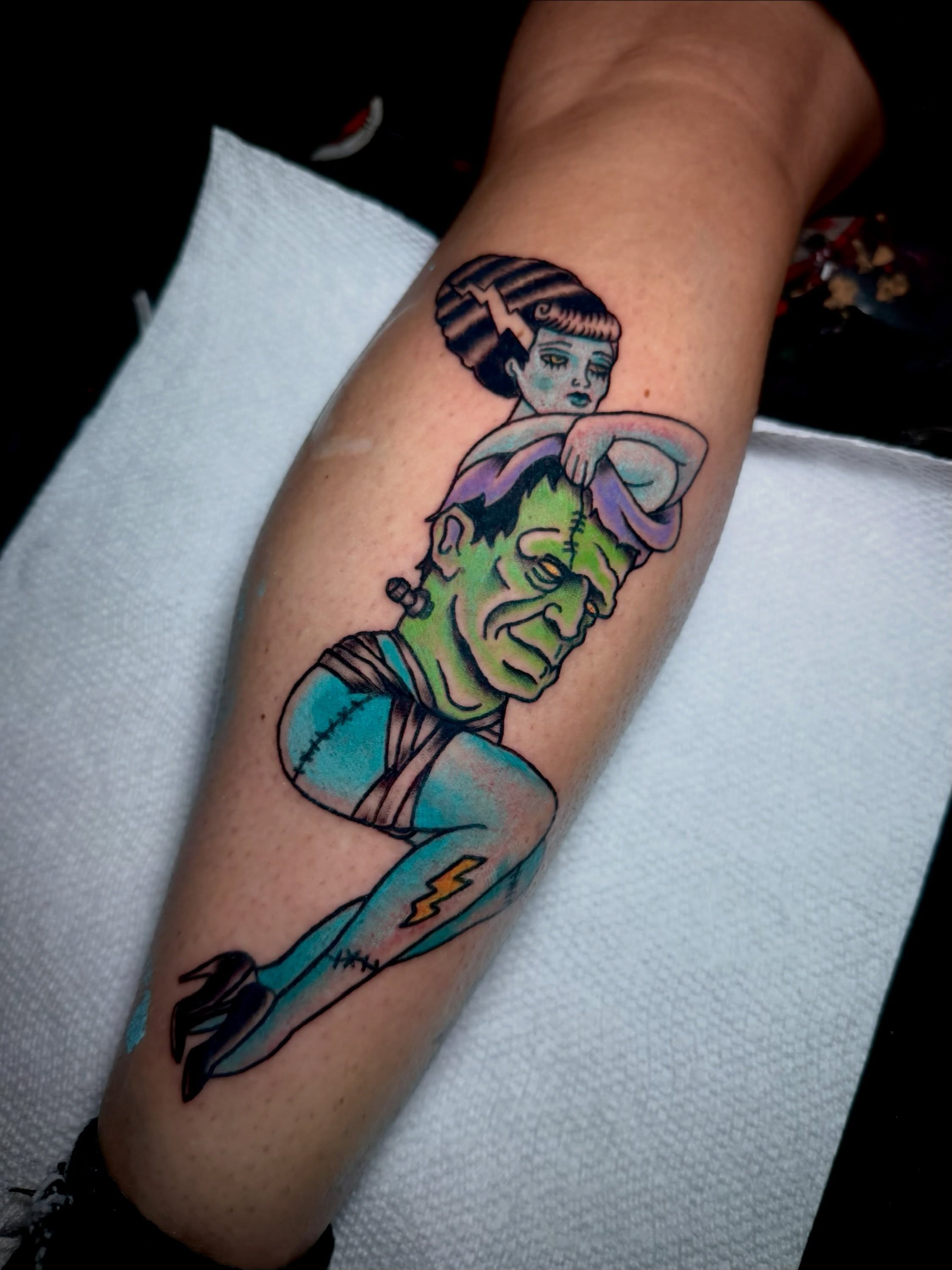 Tattoo by @rotten_randi_tattoo — new_school, illustrative