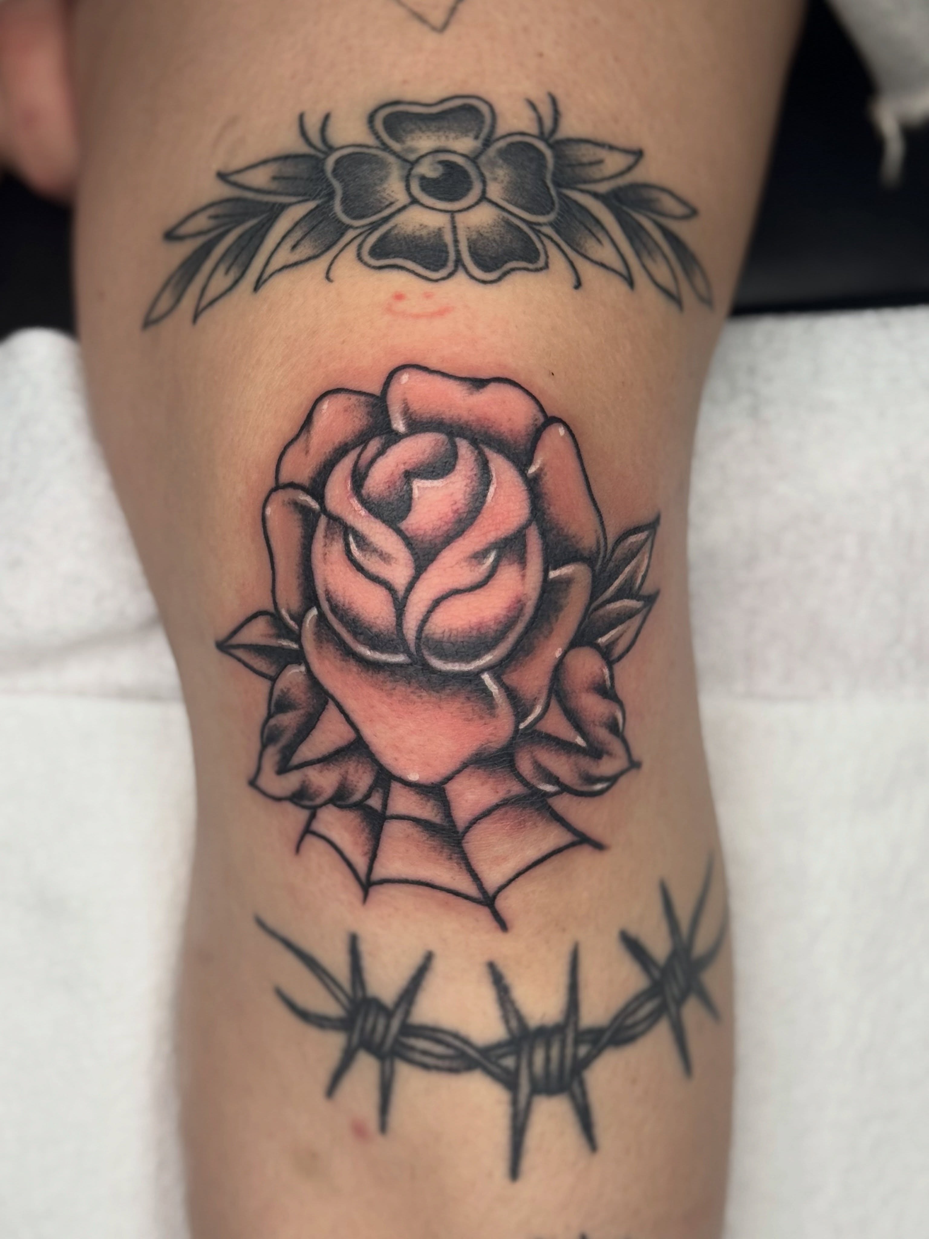Tattoo by @justinmctattoos β american_traditional, black_and_grey