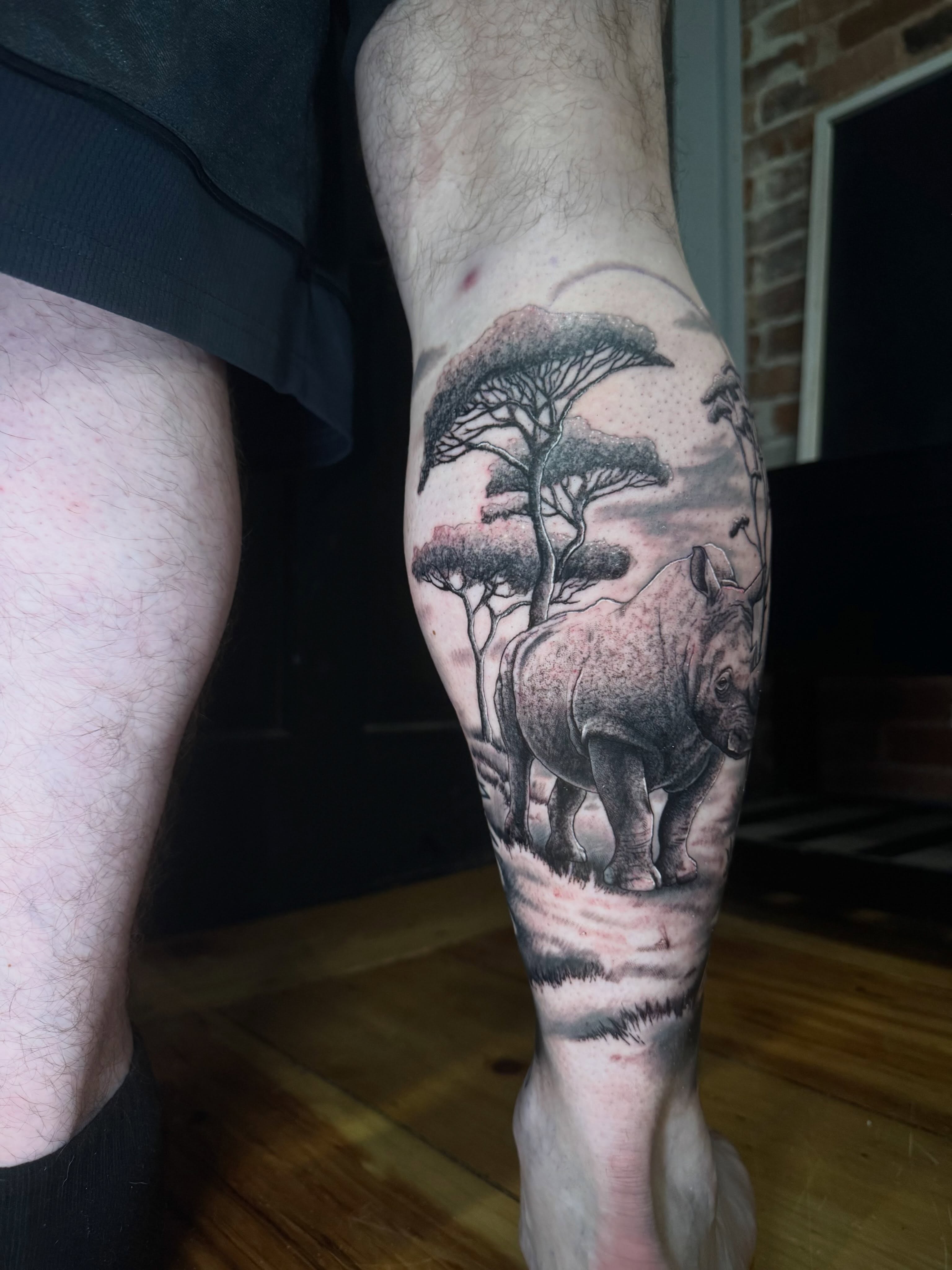 Tattoo by @nategtattoo — realism, dotwork