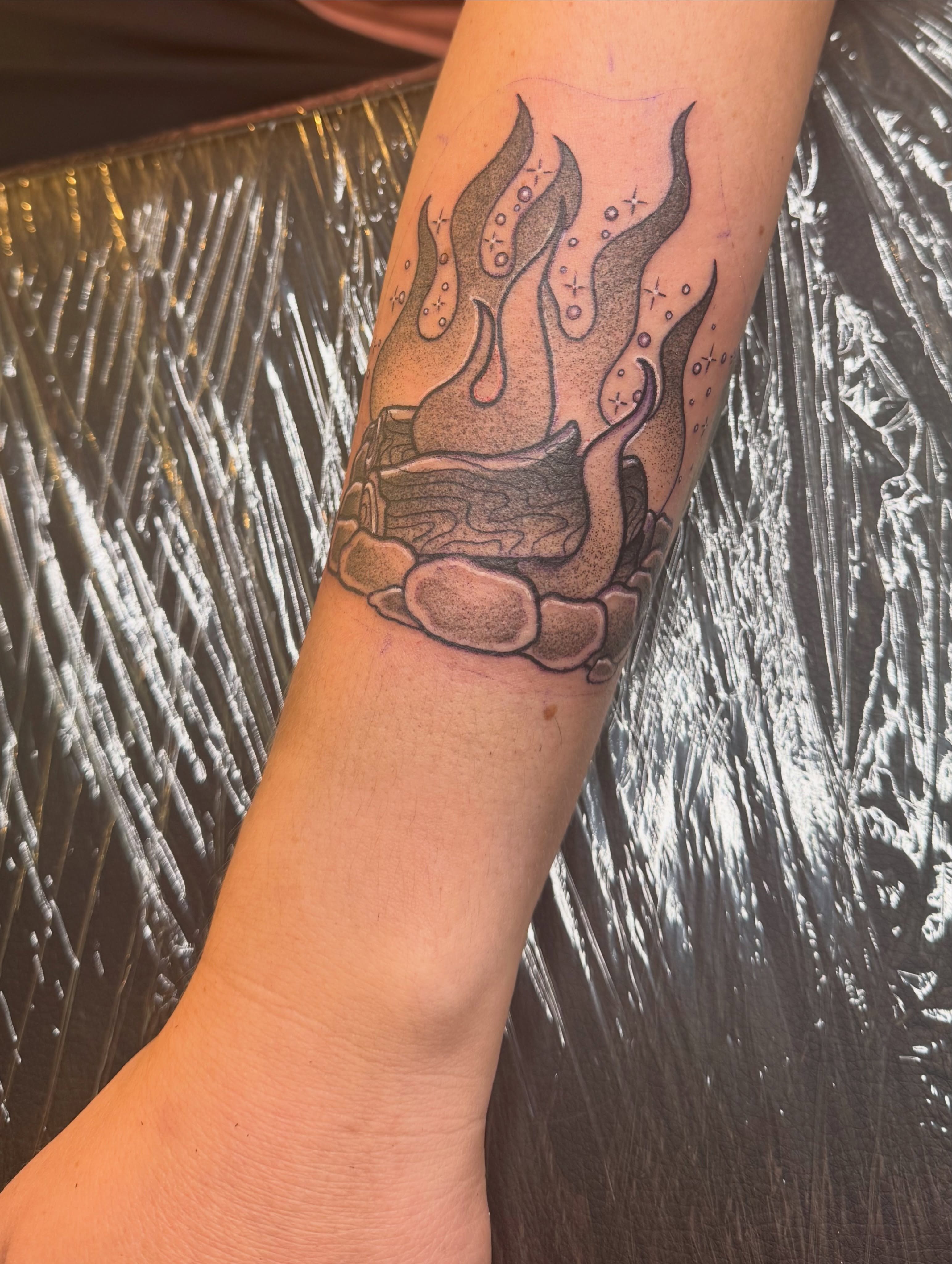 Tattoo by @tori_barkus — black_and_grey