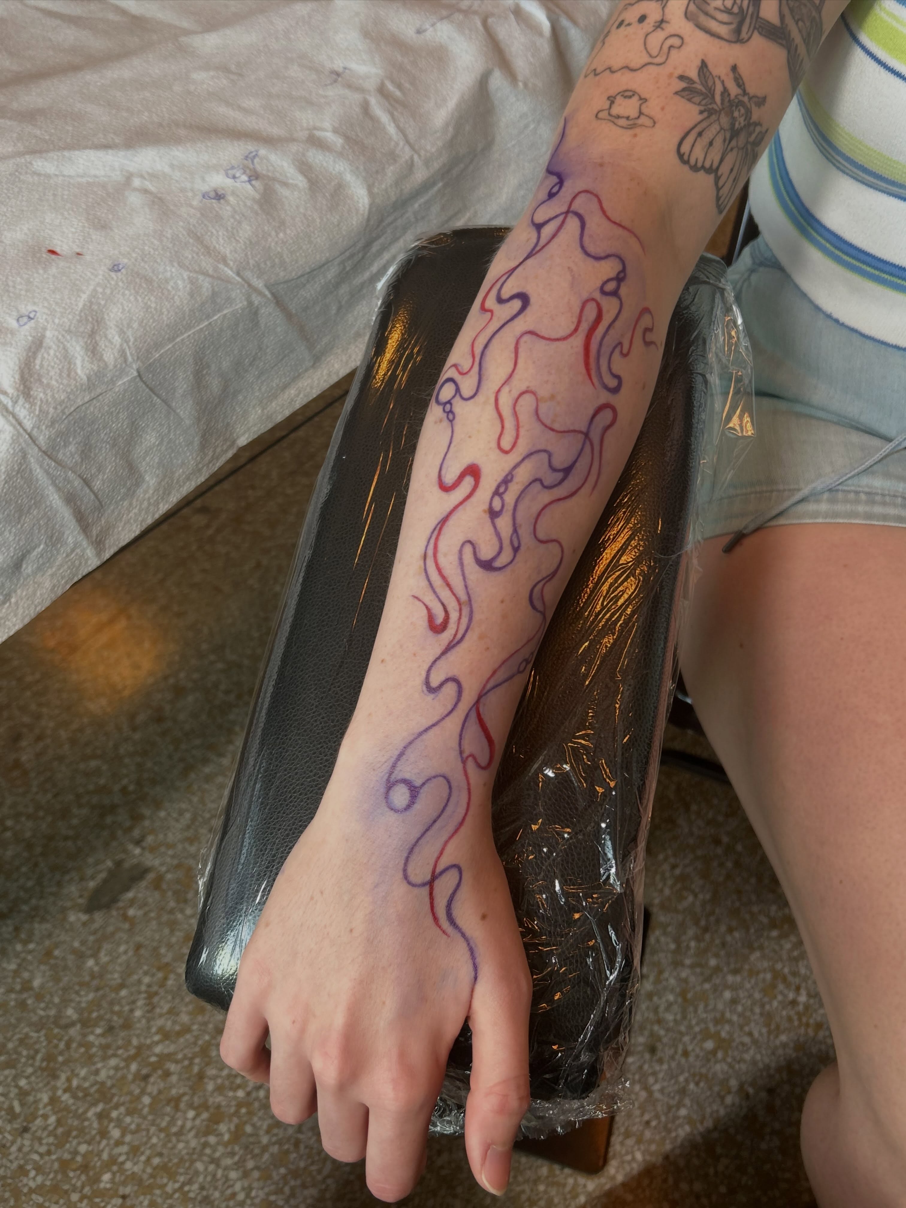 Tattoo by @sofiasparklez โ new_school
