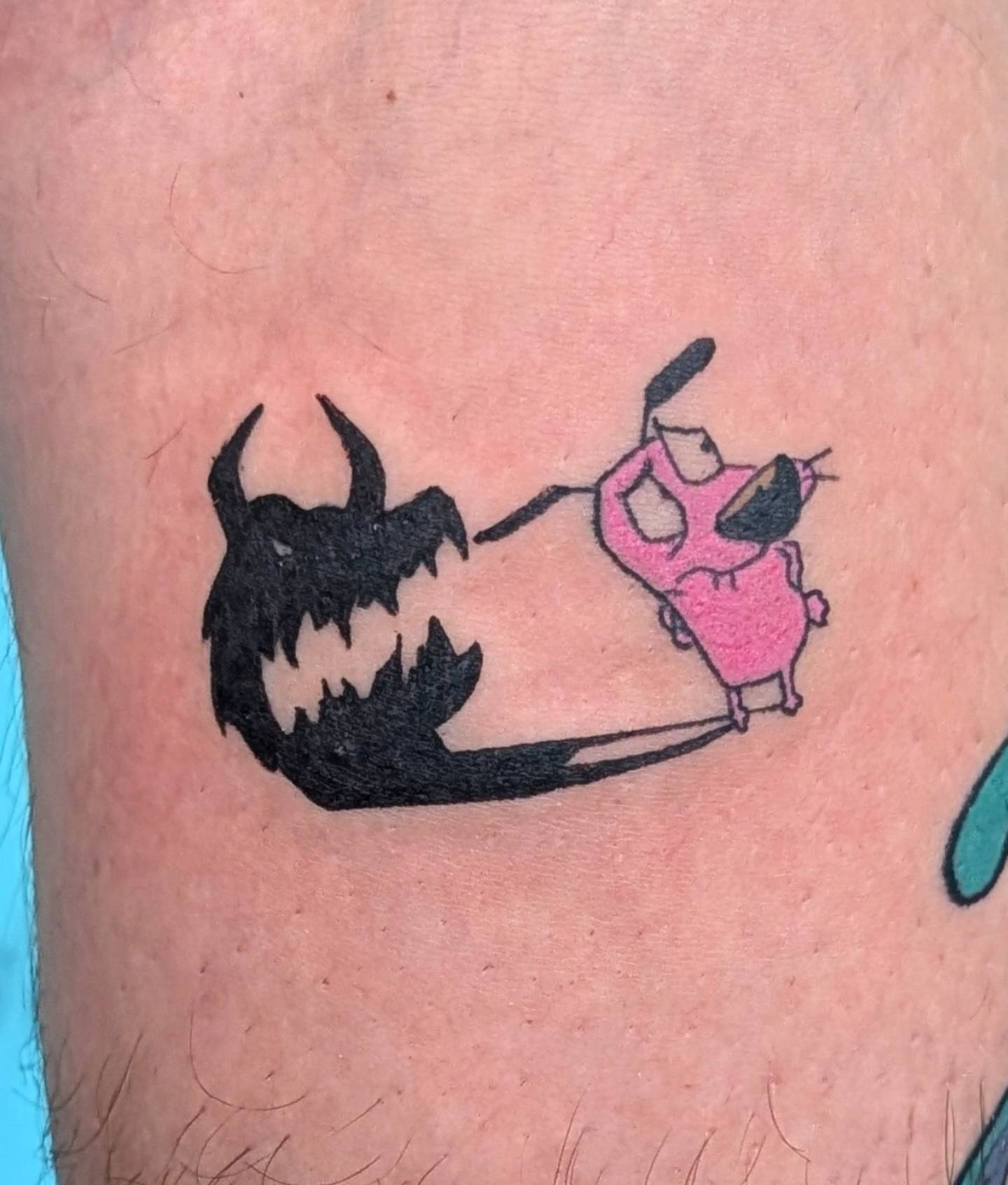 Tattoo by @_punkroctopus — dotwork, illustrative