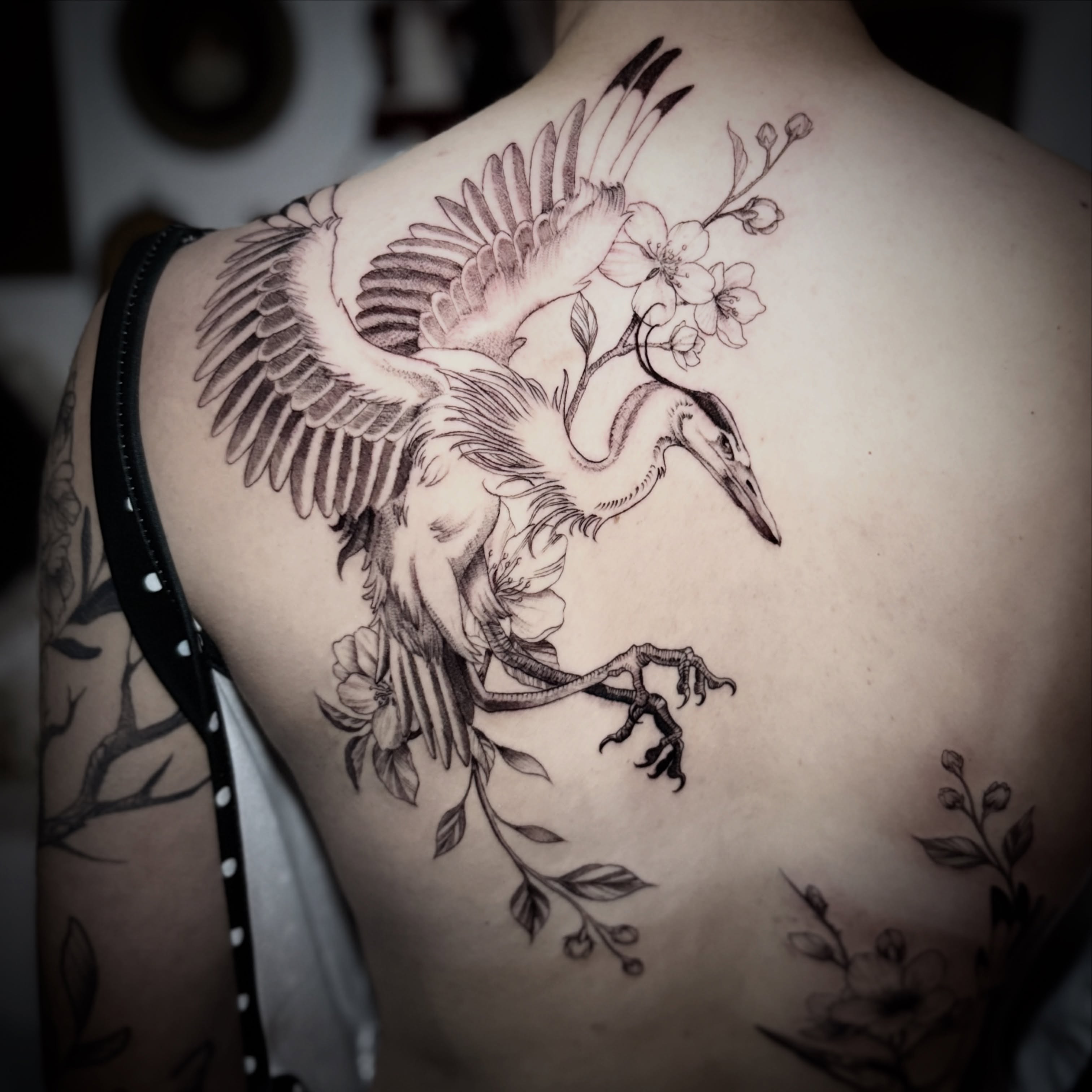 Tattoo by @that.lil.gothgirl — black_and_grey, realism