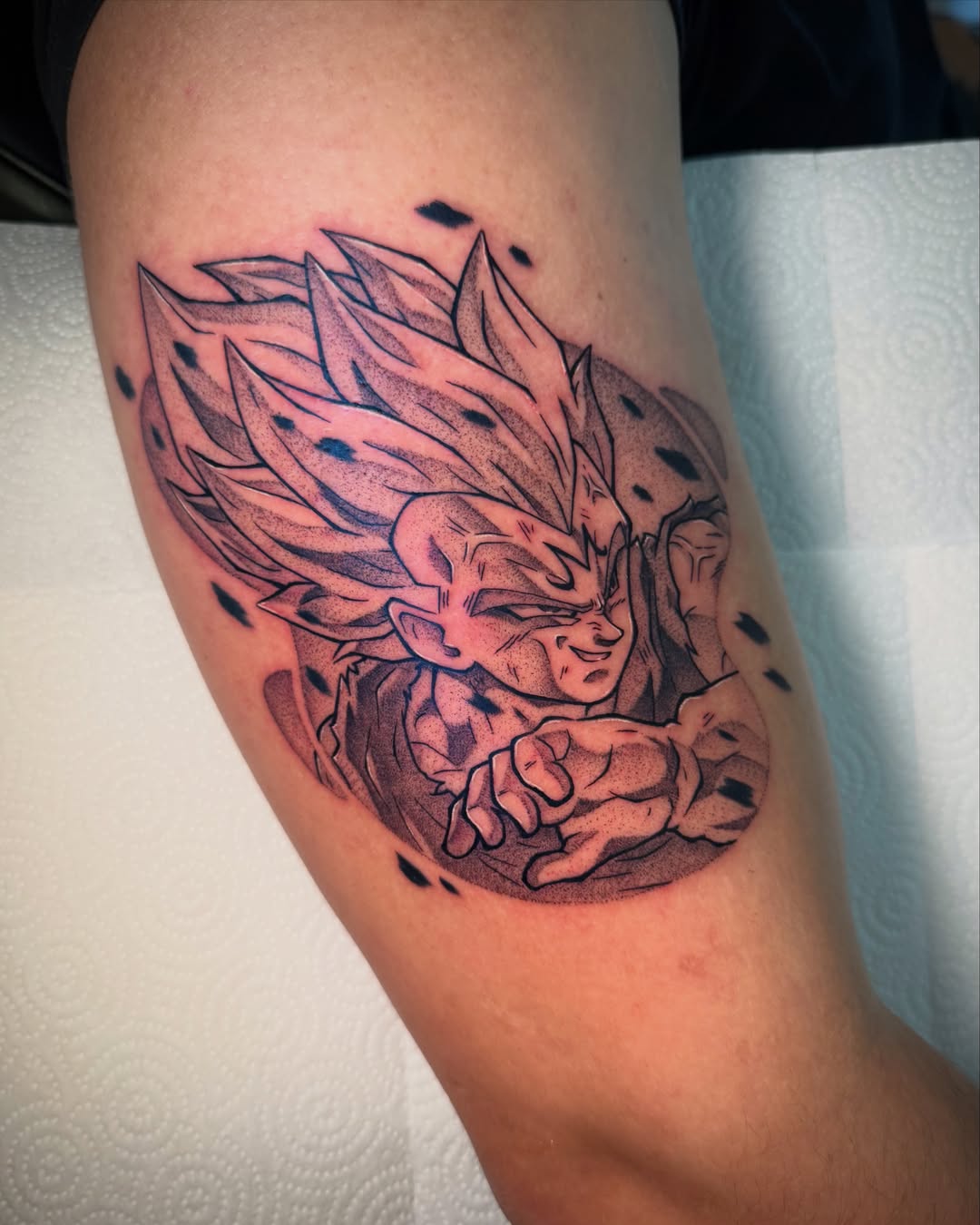 Tattoo by @create.inks — dotwork