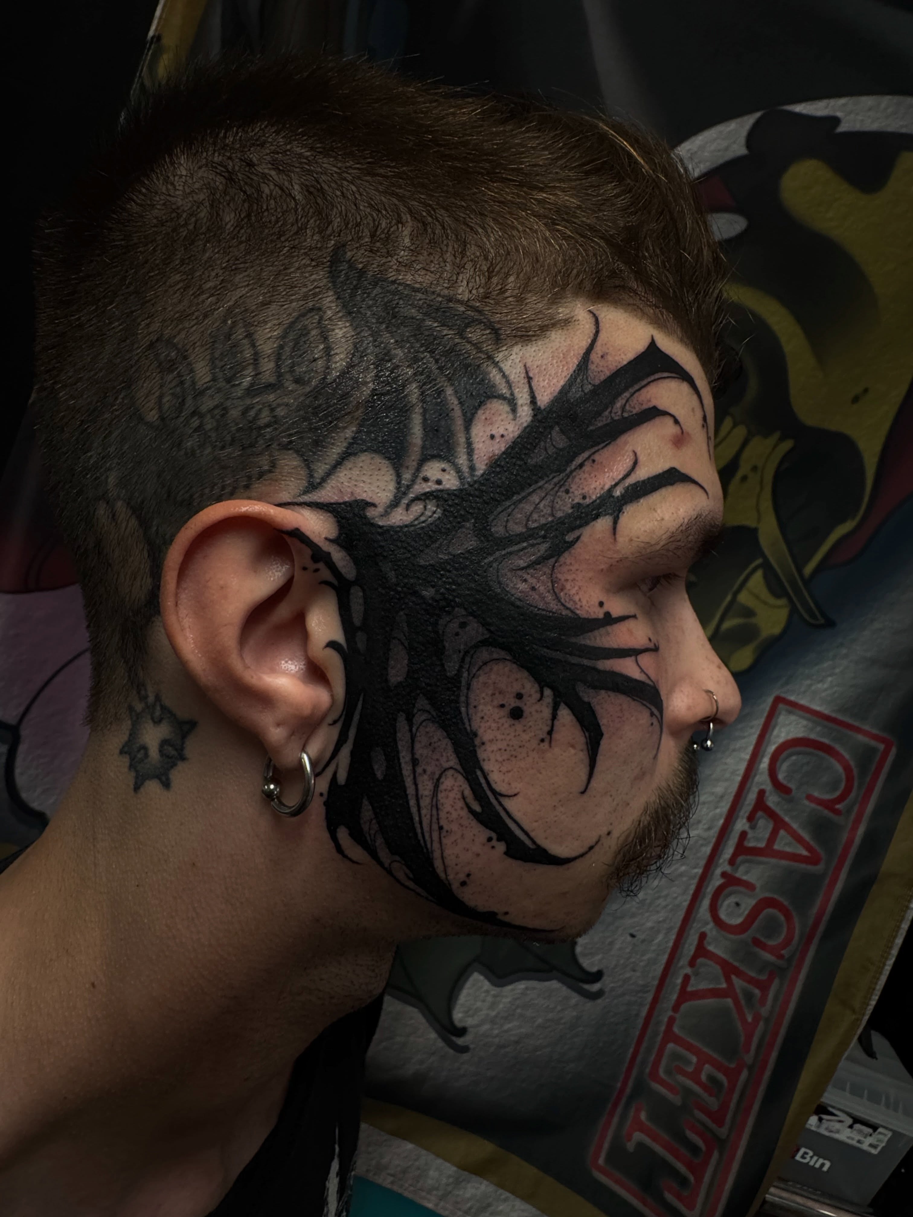 Tattoo by @casket_trash — dotwork, dark_realism