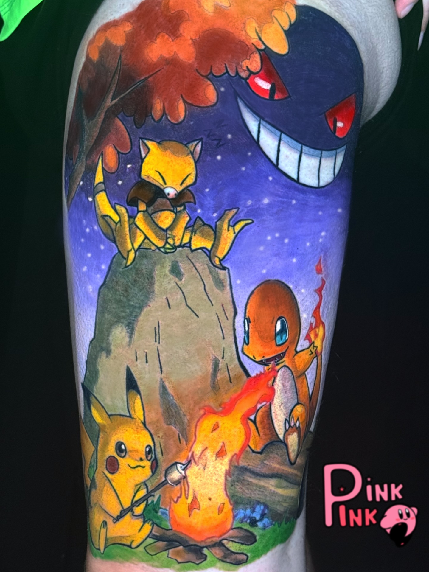 Tattoo by @pinkink11 — illustrative