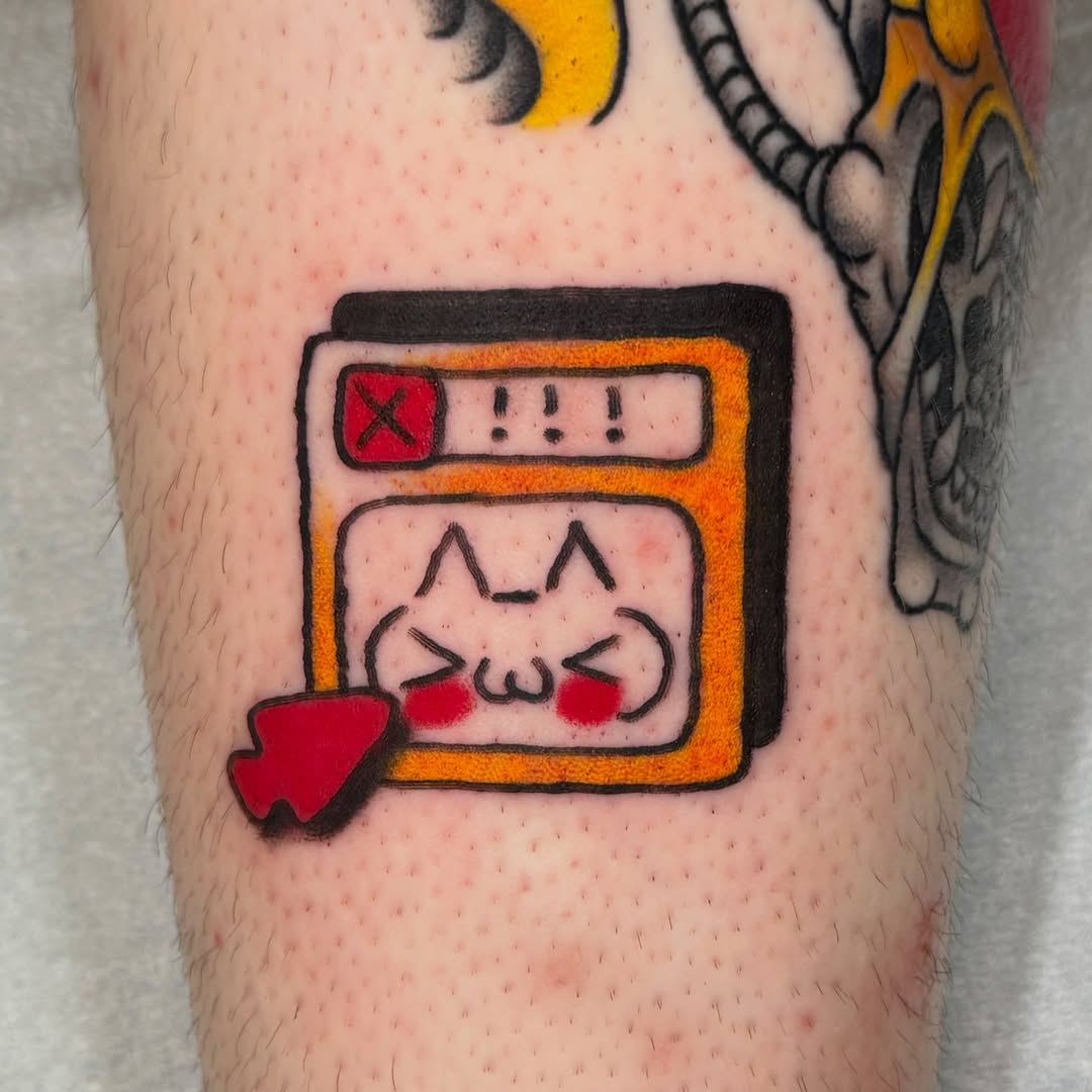 Tattoo by @roachparade — dotwork