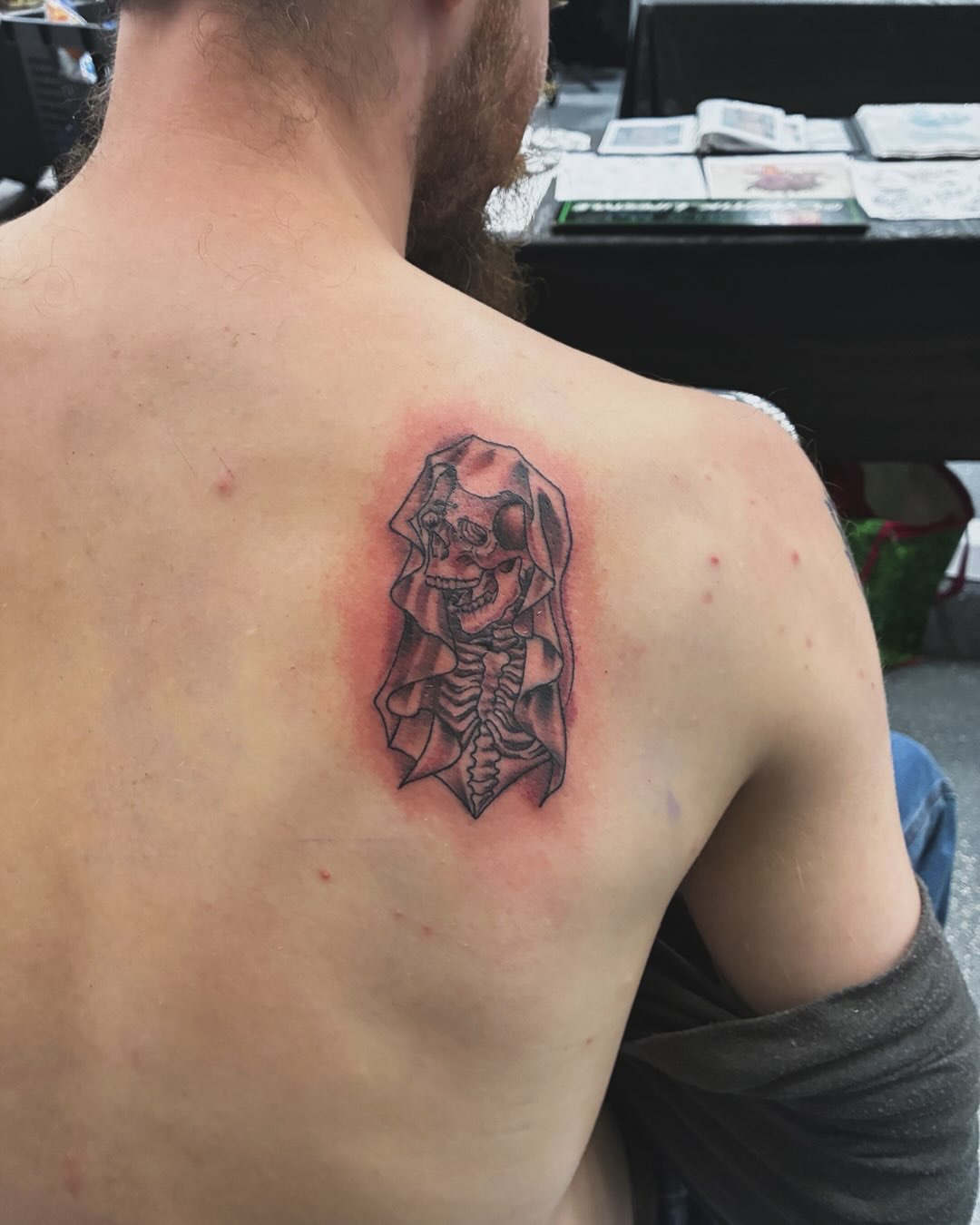 Tattoo by @unobhmg — dark_realism