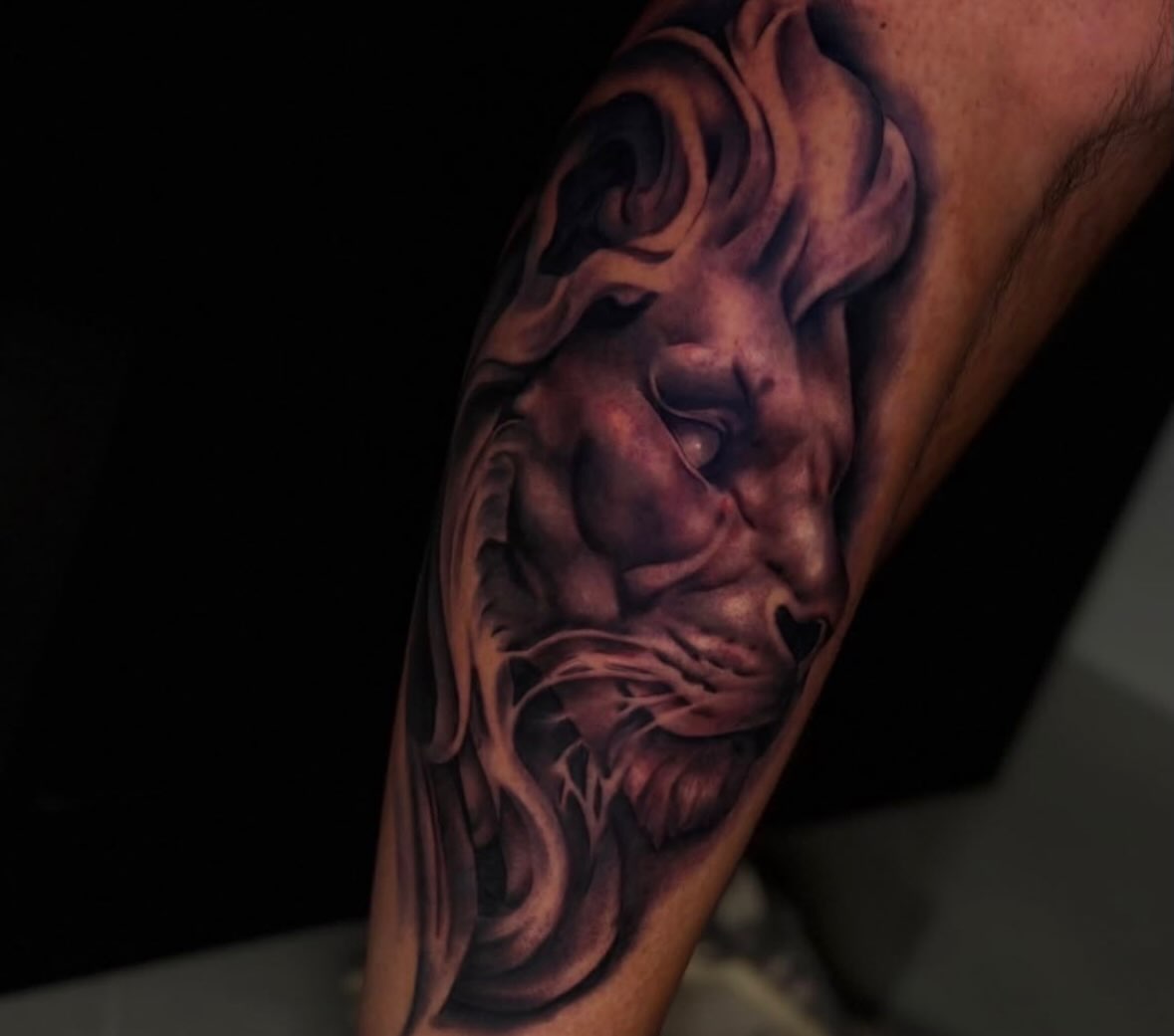 Tattoo by @bellabuonopanetattoos — realism, dark_realism