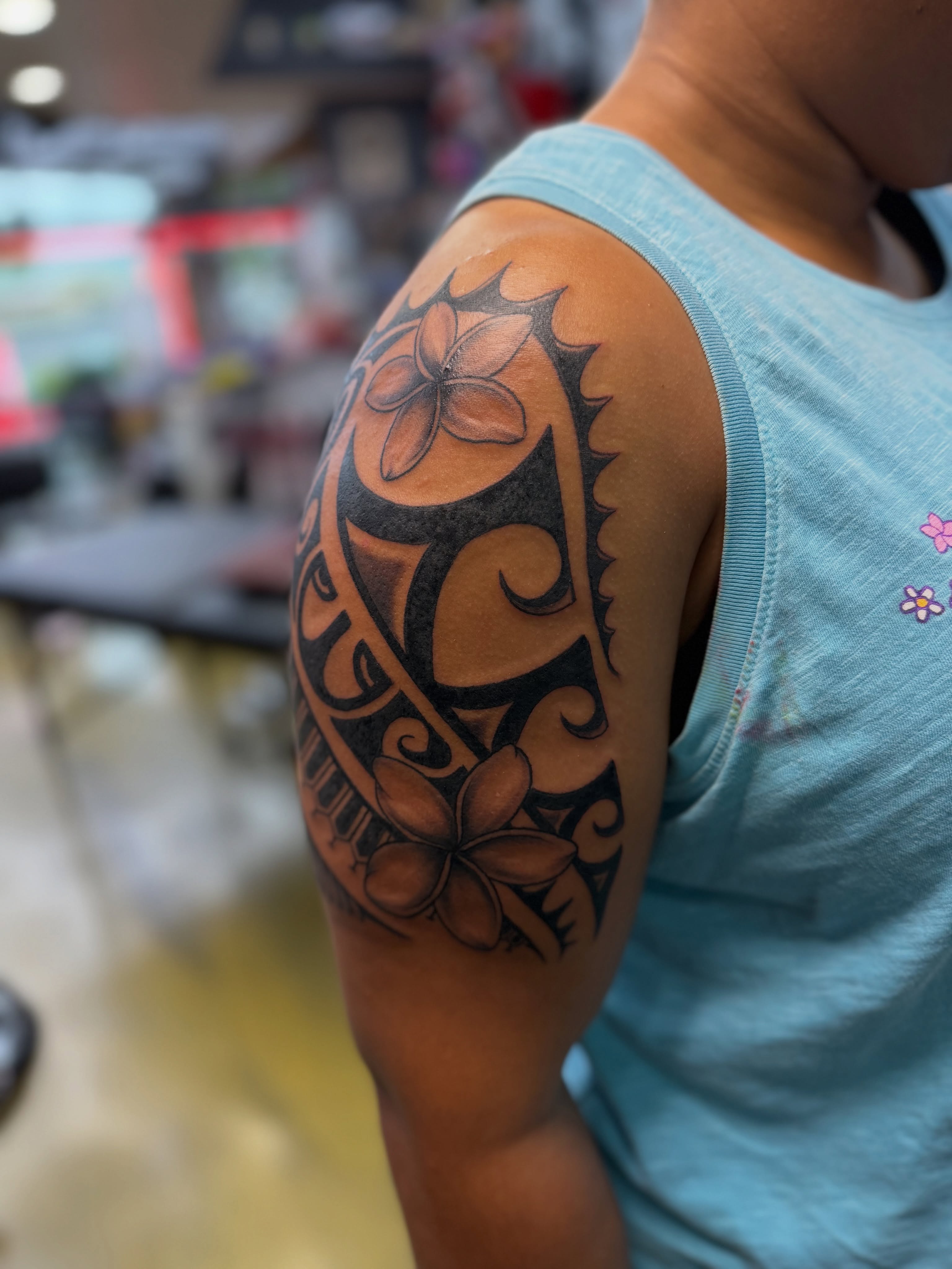 Tattoo by @kluch_tattoo — tribal
