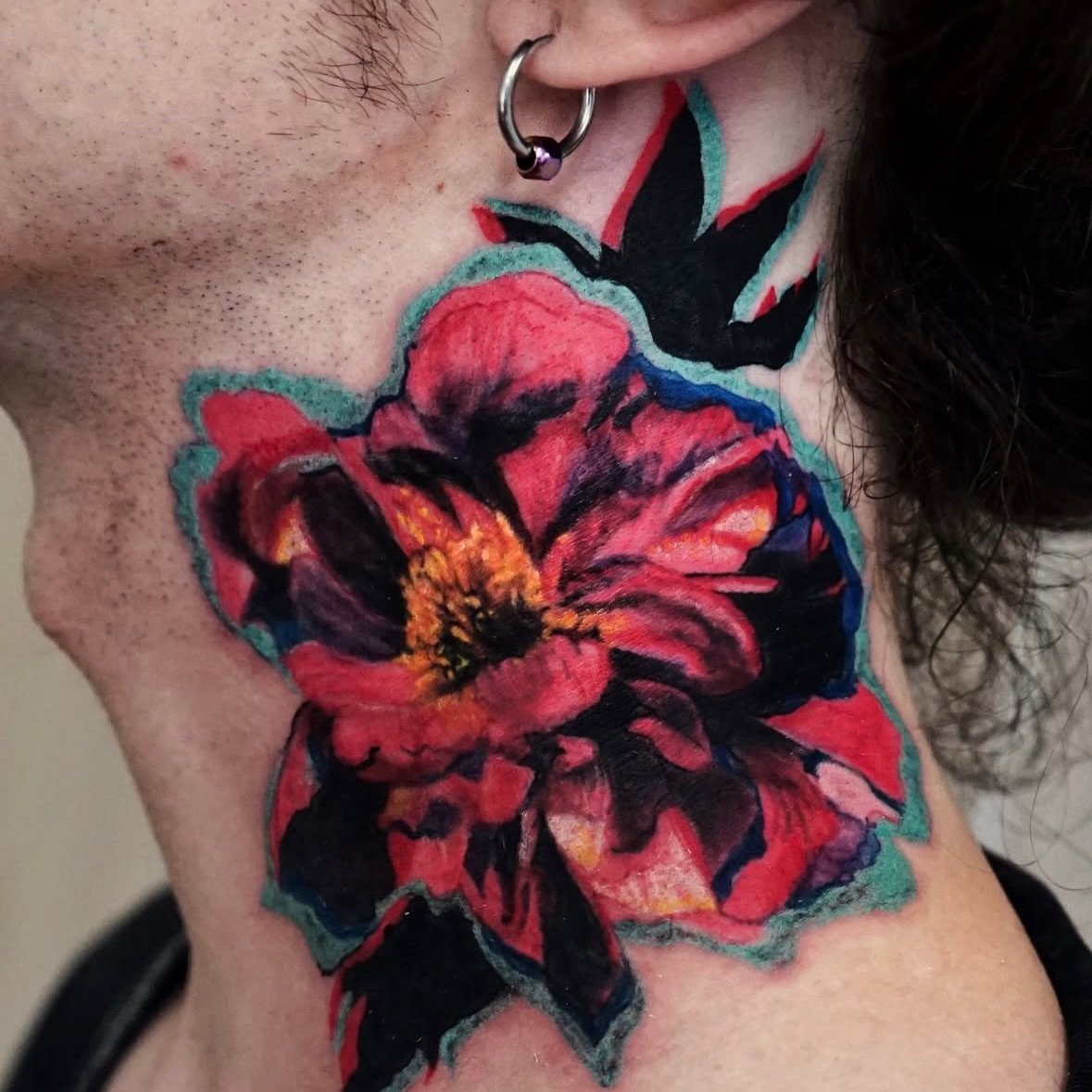 Tattoo by @nyahzul — watercolor