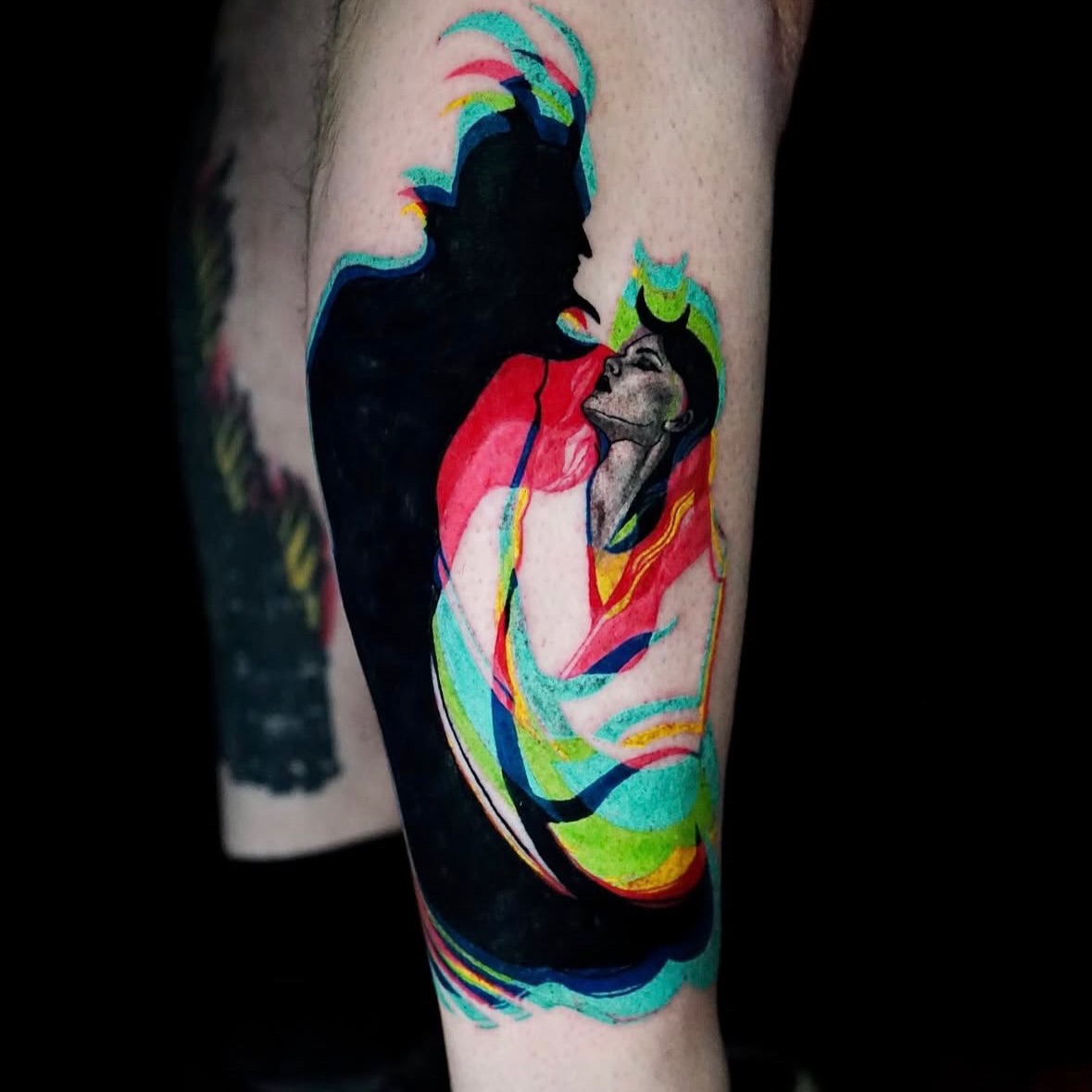 Tattoo by @nyahzul — watercolor