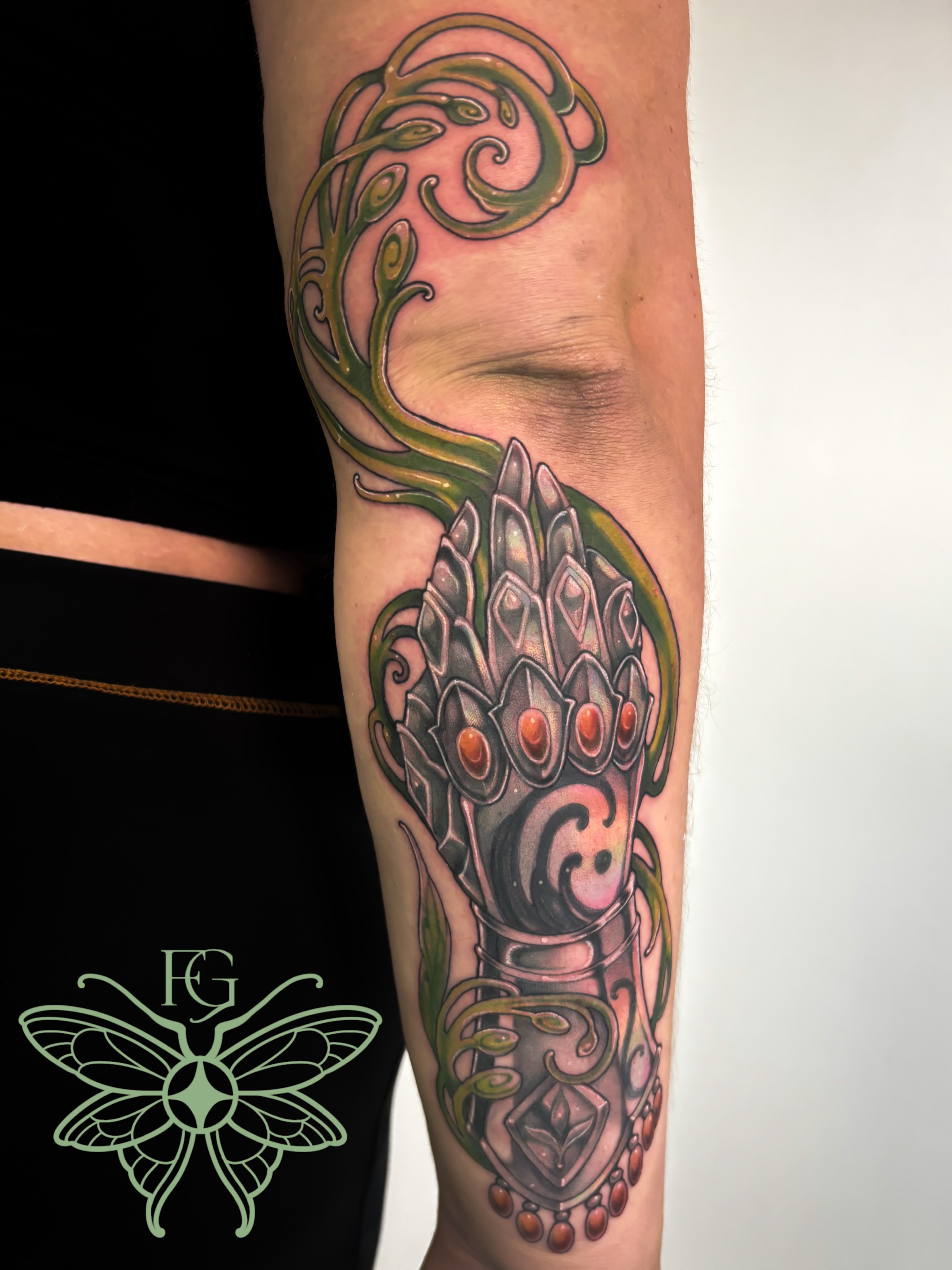 Tattoo by @fairygremlinn — geometric, ornamental