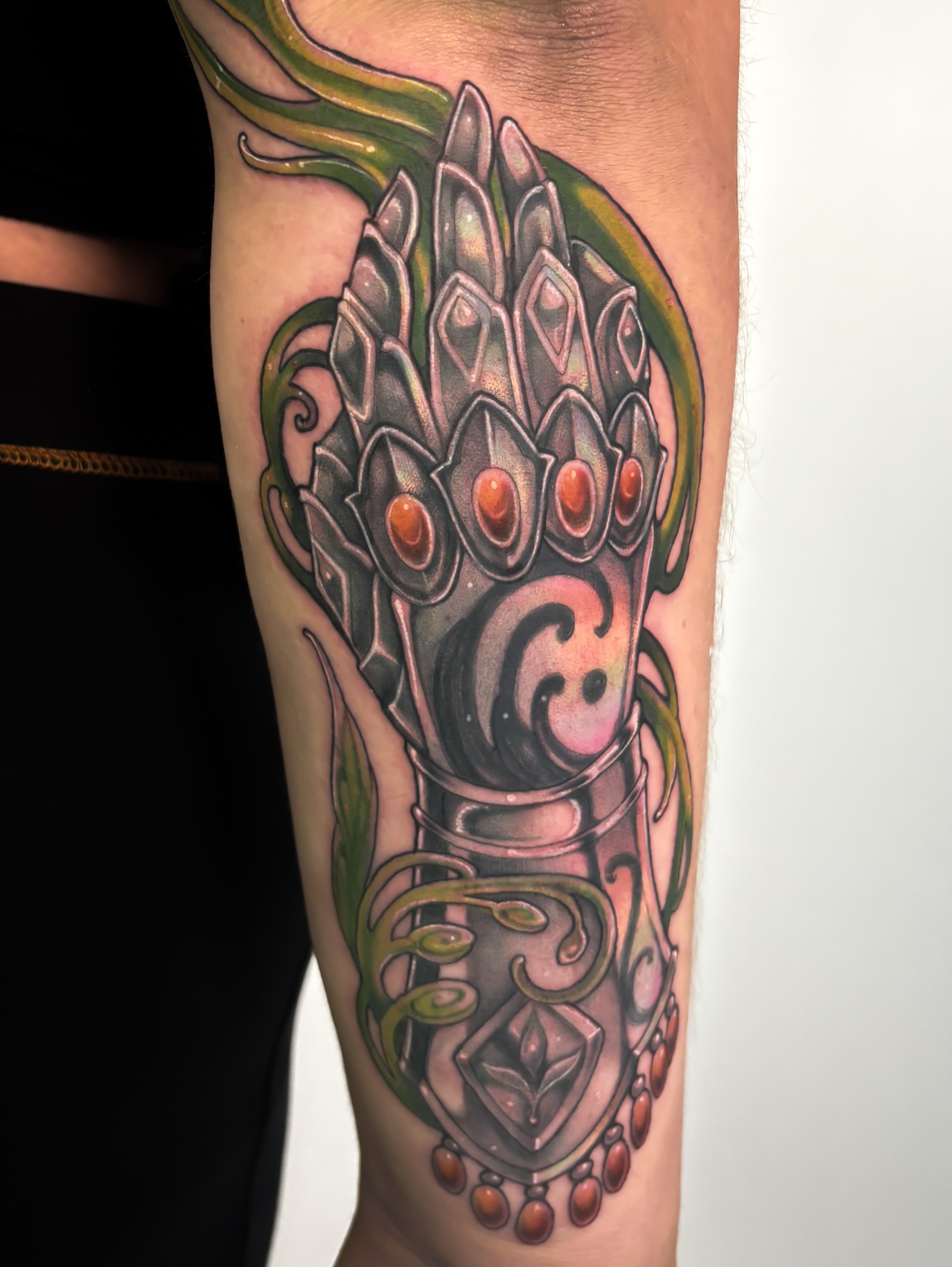 Tattoo by @fairygremlinn — geometric, ornamental