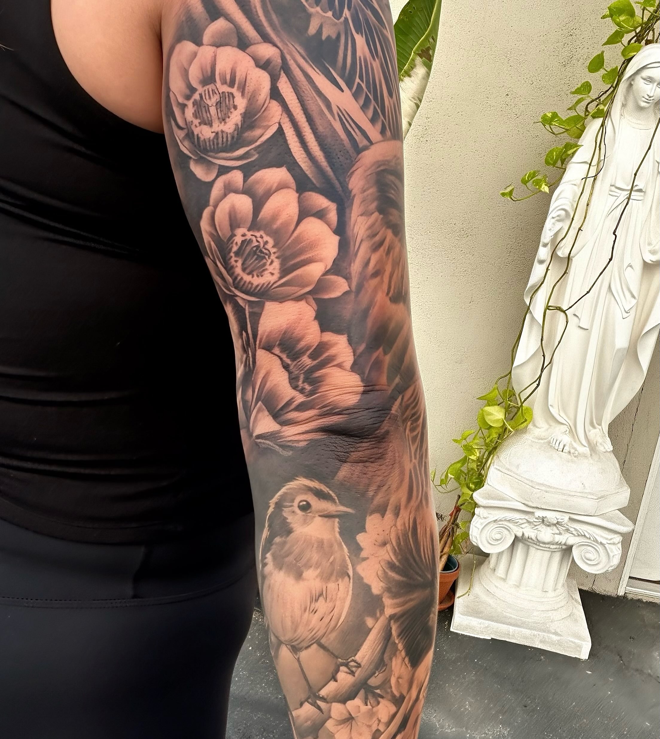 Tattoo by @anthonydavis83 โ realism, black_and_grey