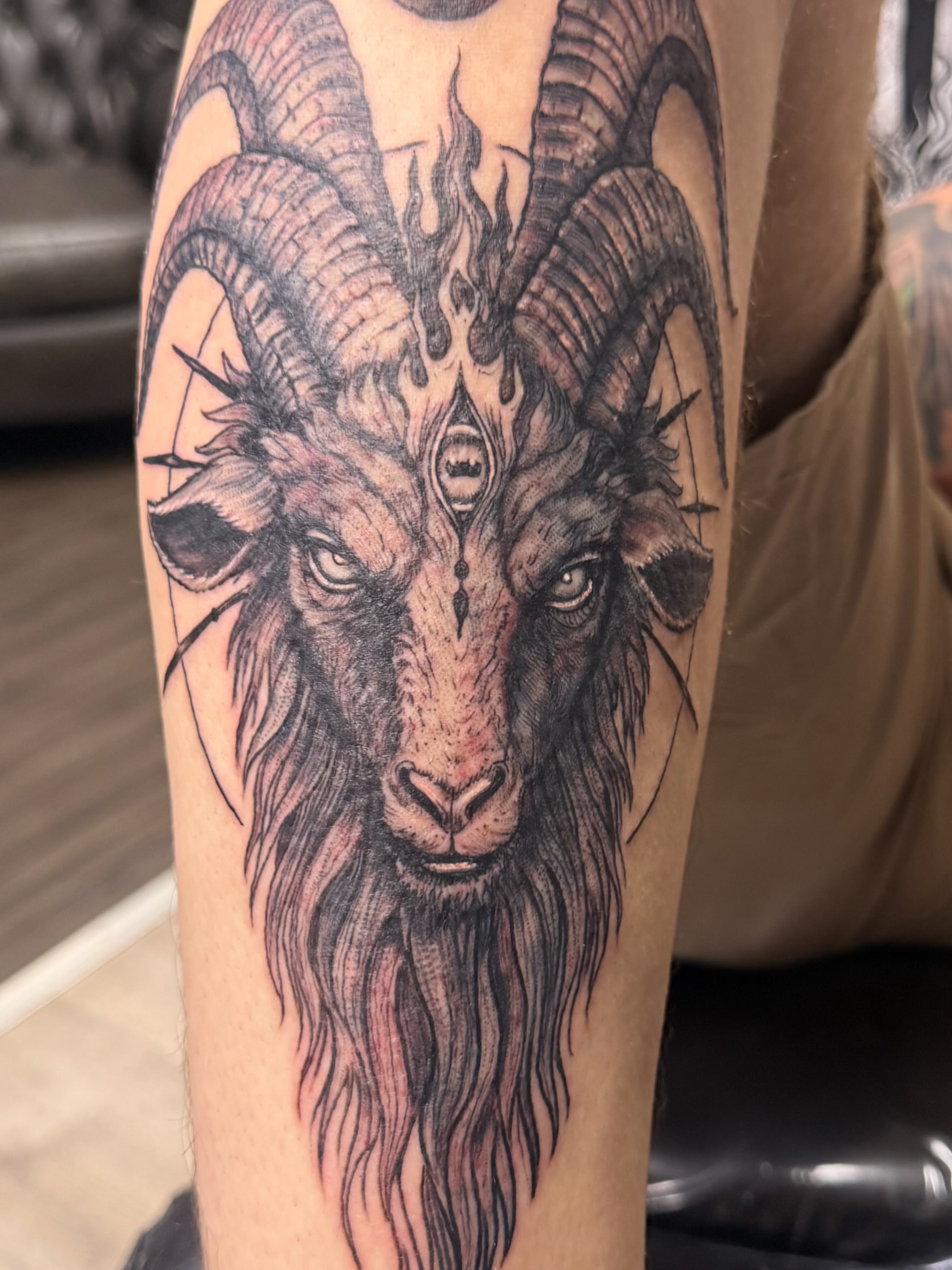 Tattoo by @inkandpainttattoo — realism, dark_realism