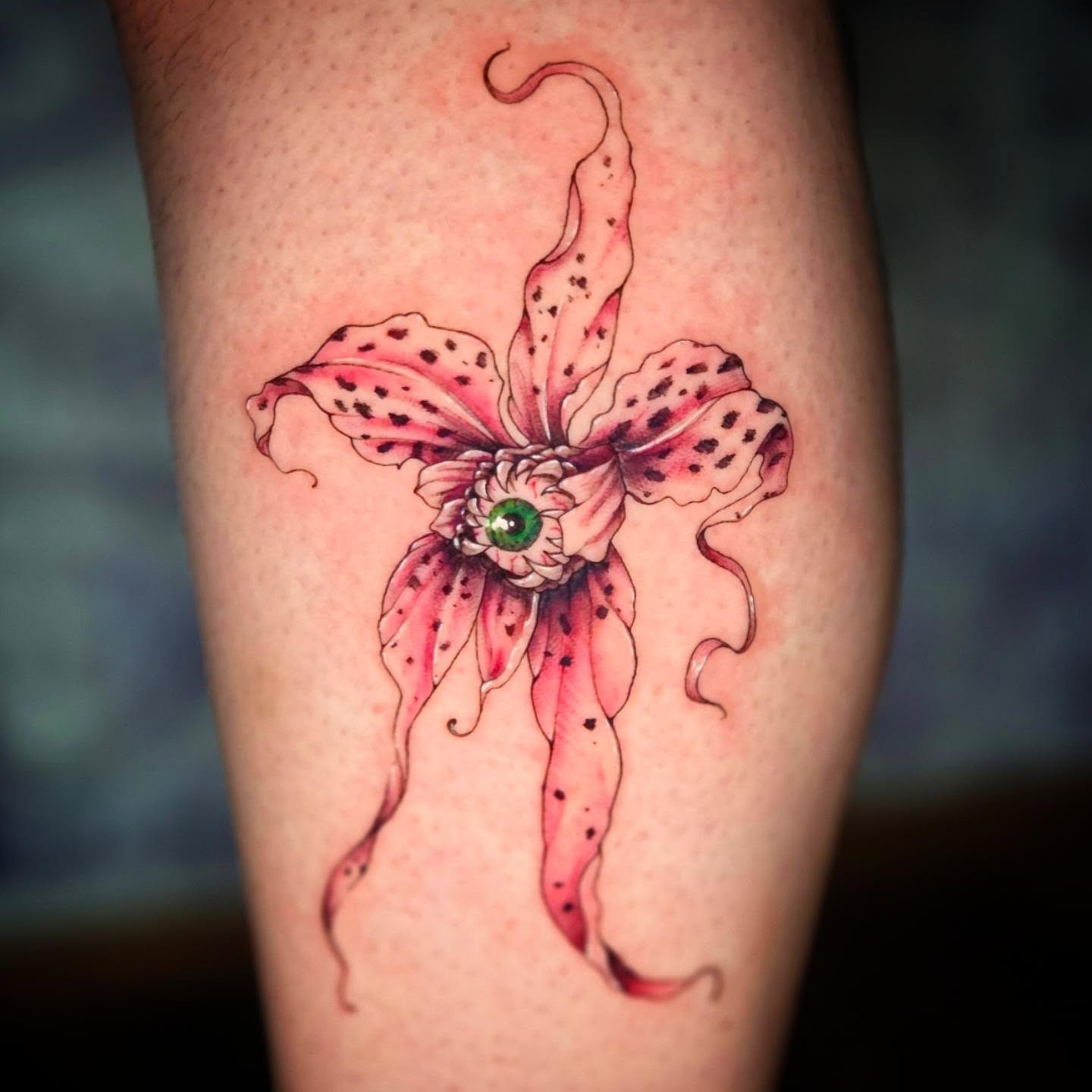 Tattoo by @kassyfiori — watercolor, surrealism
