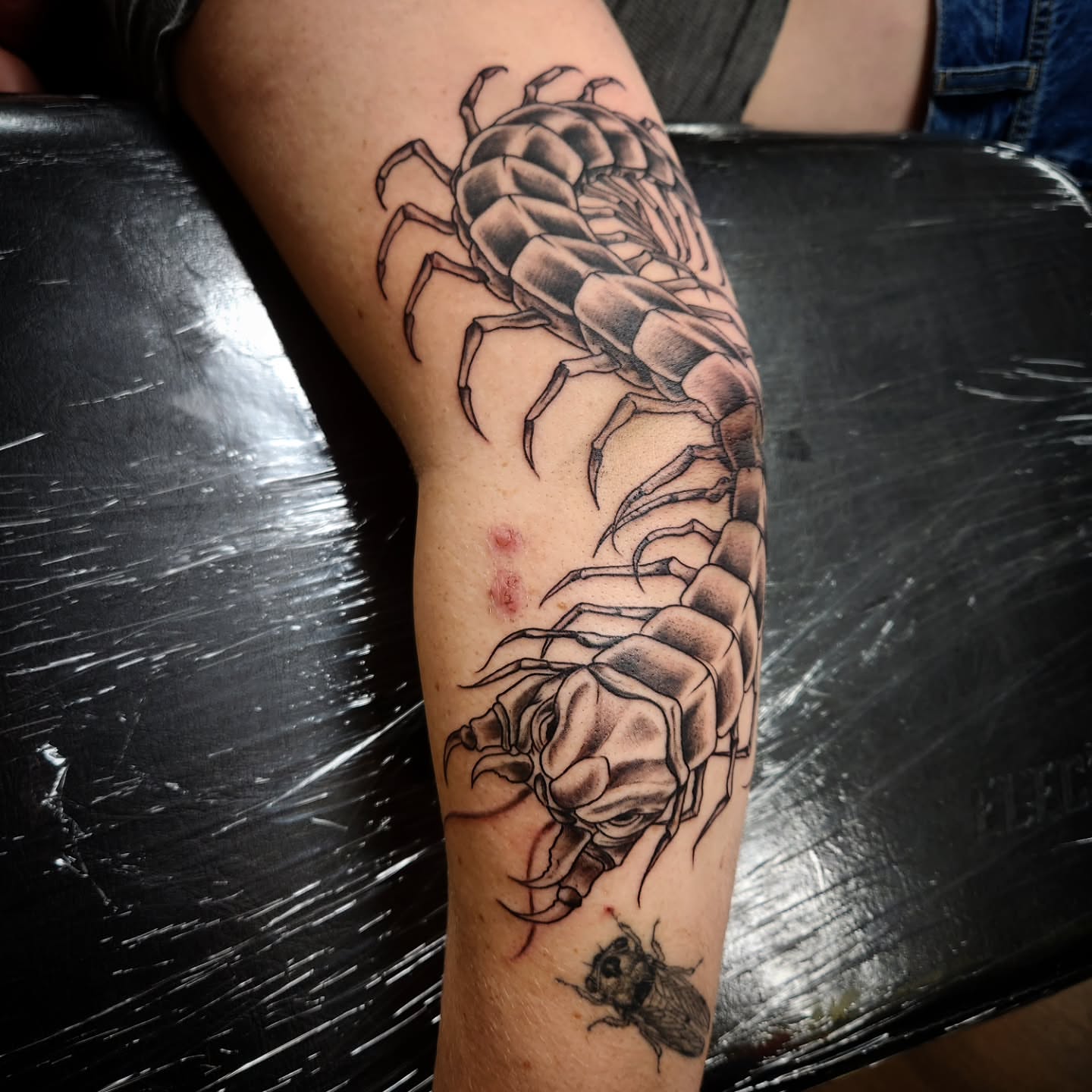 Tattoo by @eric_art1313 — black_and_grey