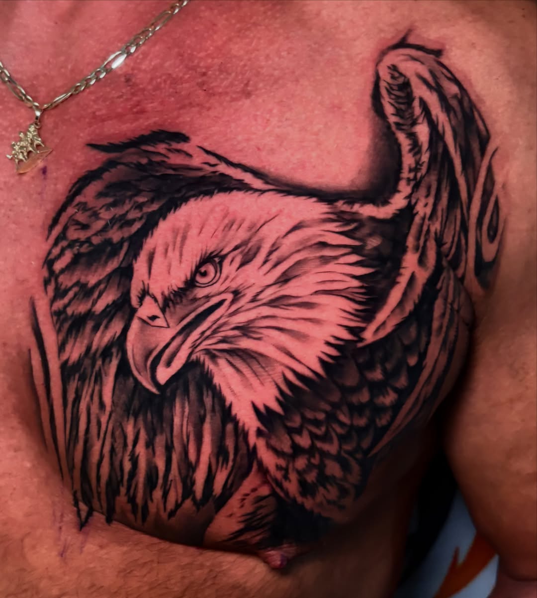 Tattoo by @sadist.guilt — black_and_grey
