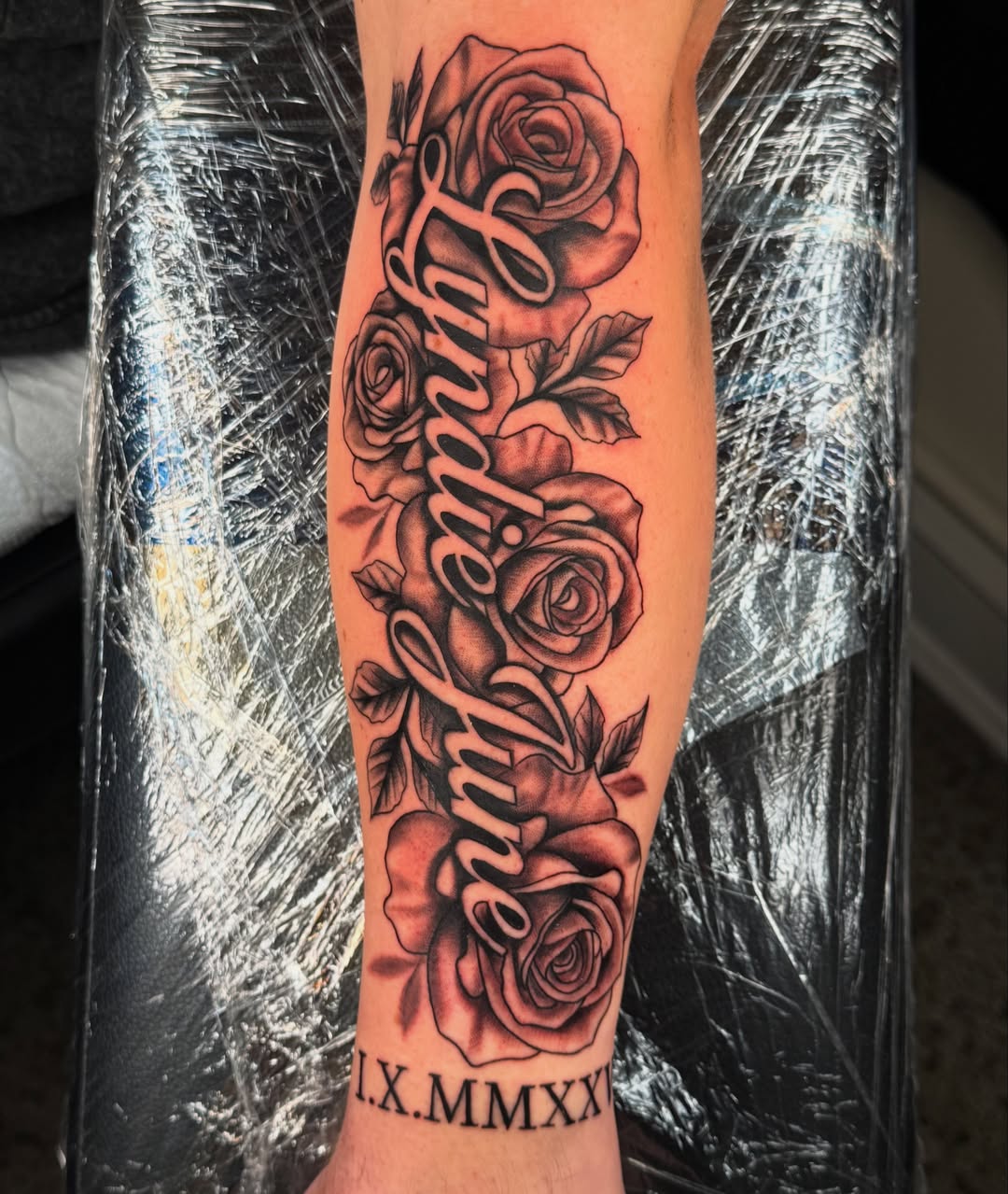Tattoo by @artbytevin — black_and_grey, realism