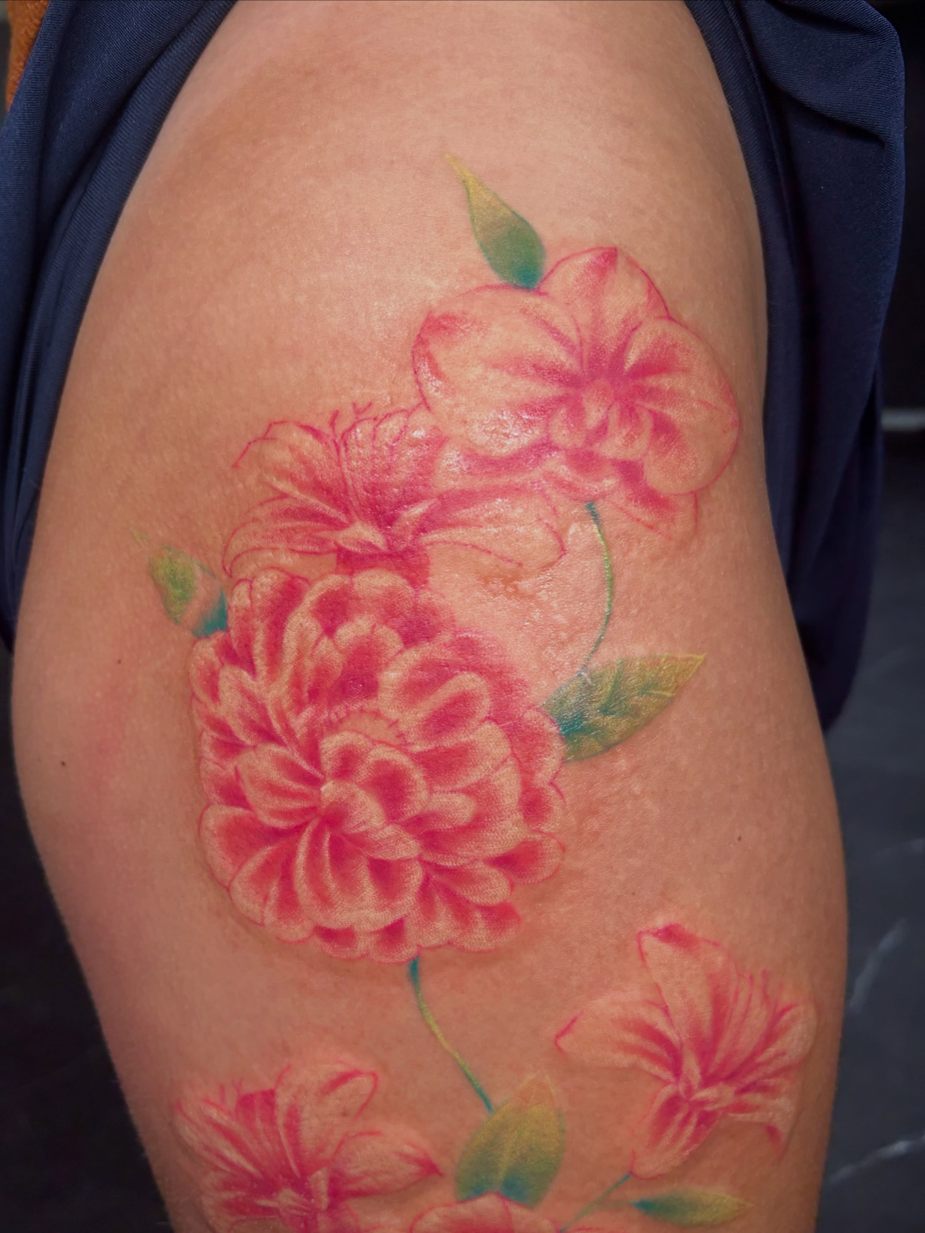 Tattoo by @princess.hannie.tattoos — watercolor