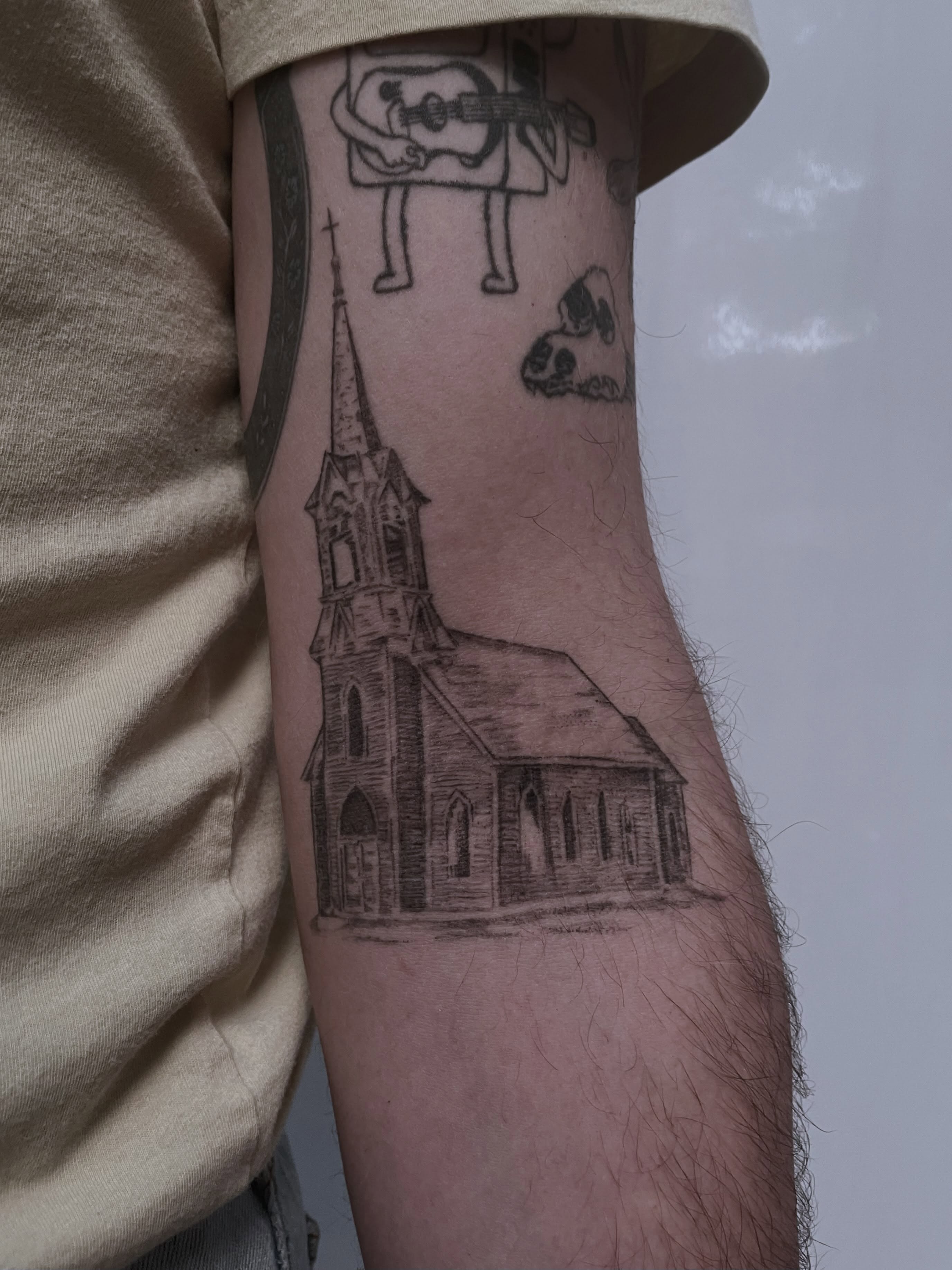Tattoo by @sage.aries.ink — black_and_grey
