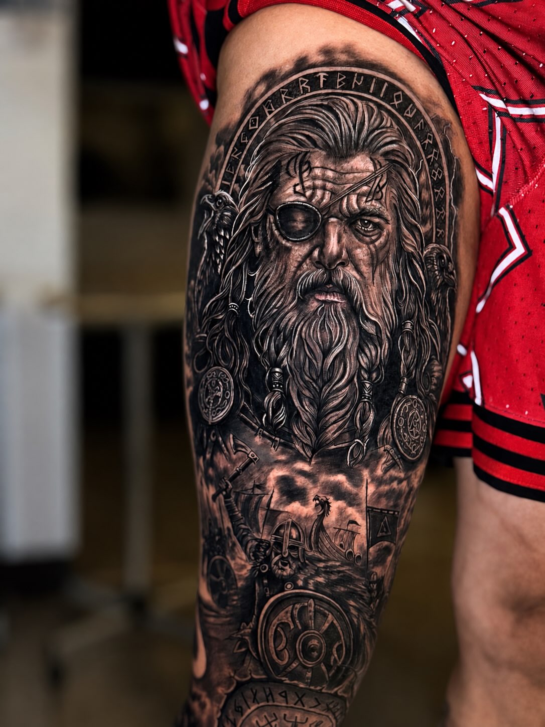 Tattoo by @danielruiz_art — black_and_grey, realism