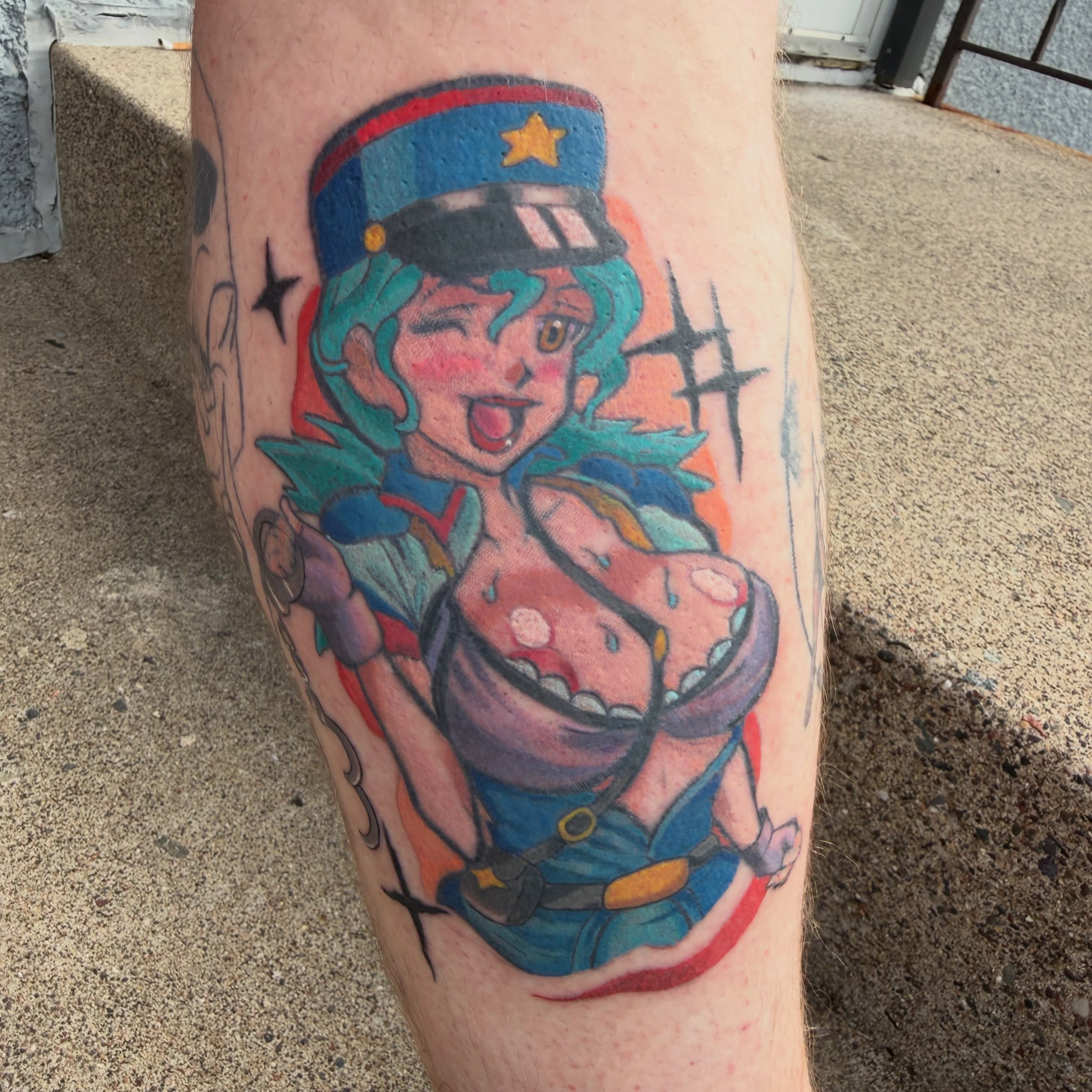 Tattoo by @antispawntattoos — anime