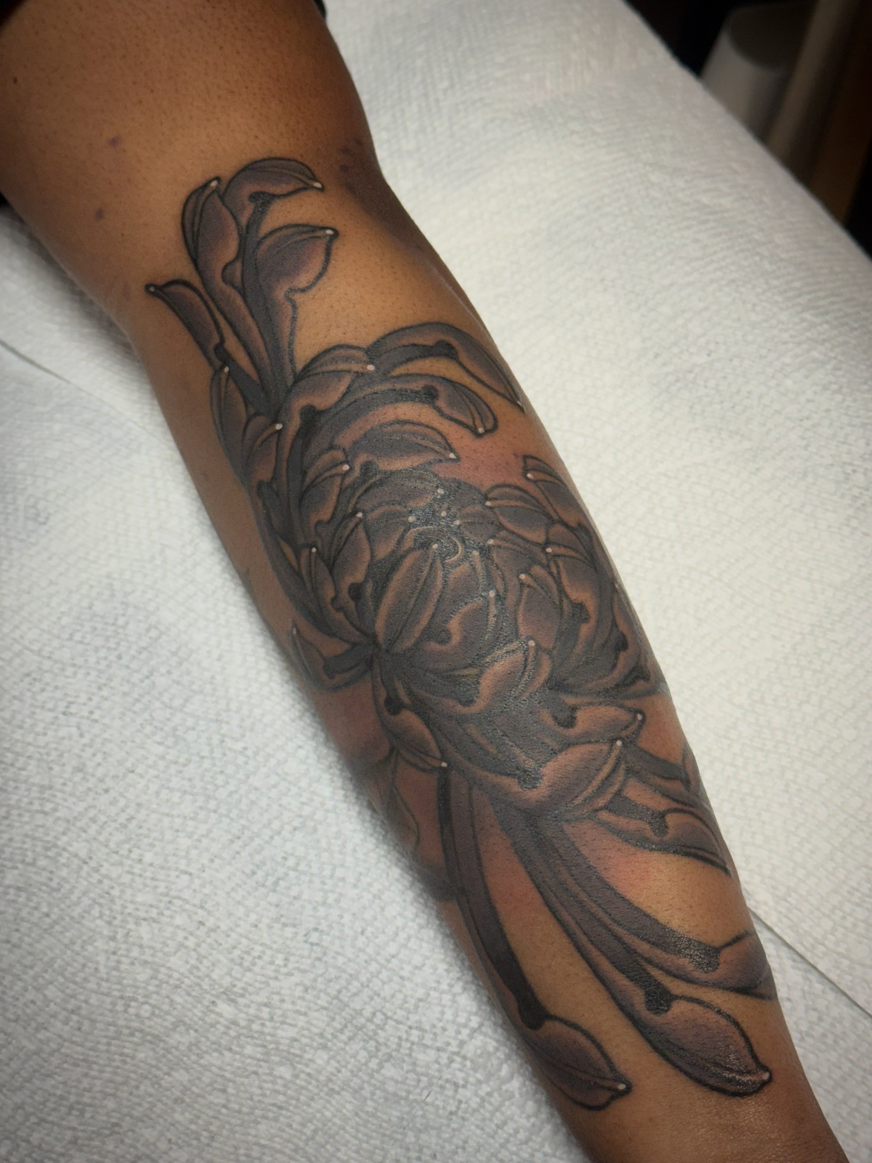 Tattoo by @n8.balltattoos — black_and_grey