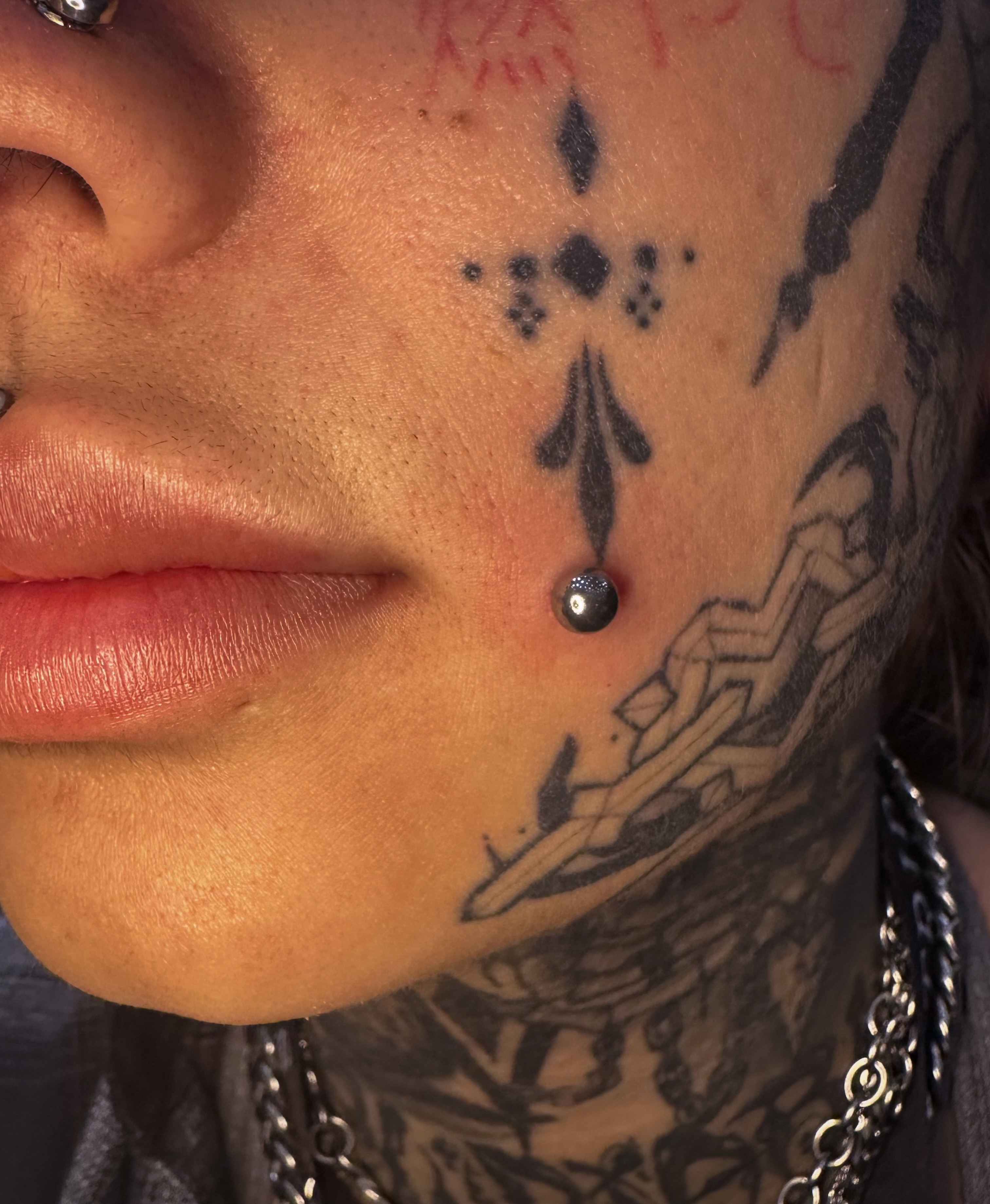 Tattoo by @brietheimpaler — dotwork