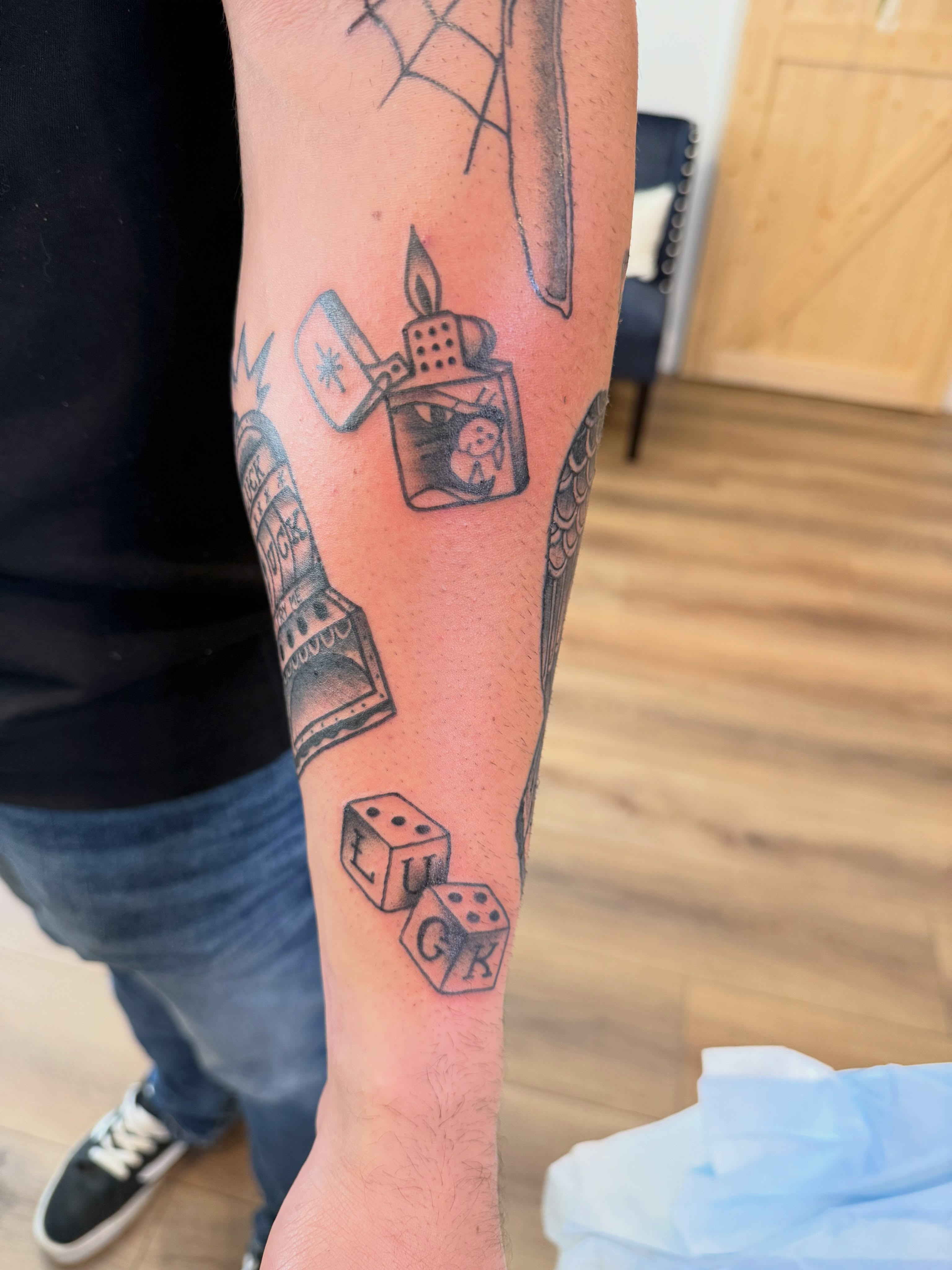 Tattoo by @_krystalwithak_ — black_and_grey