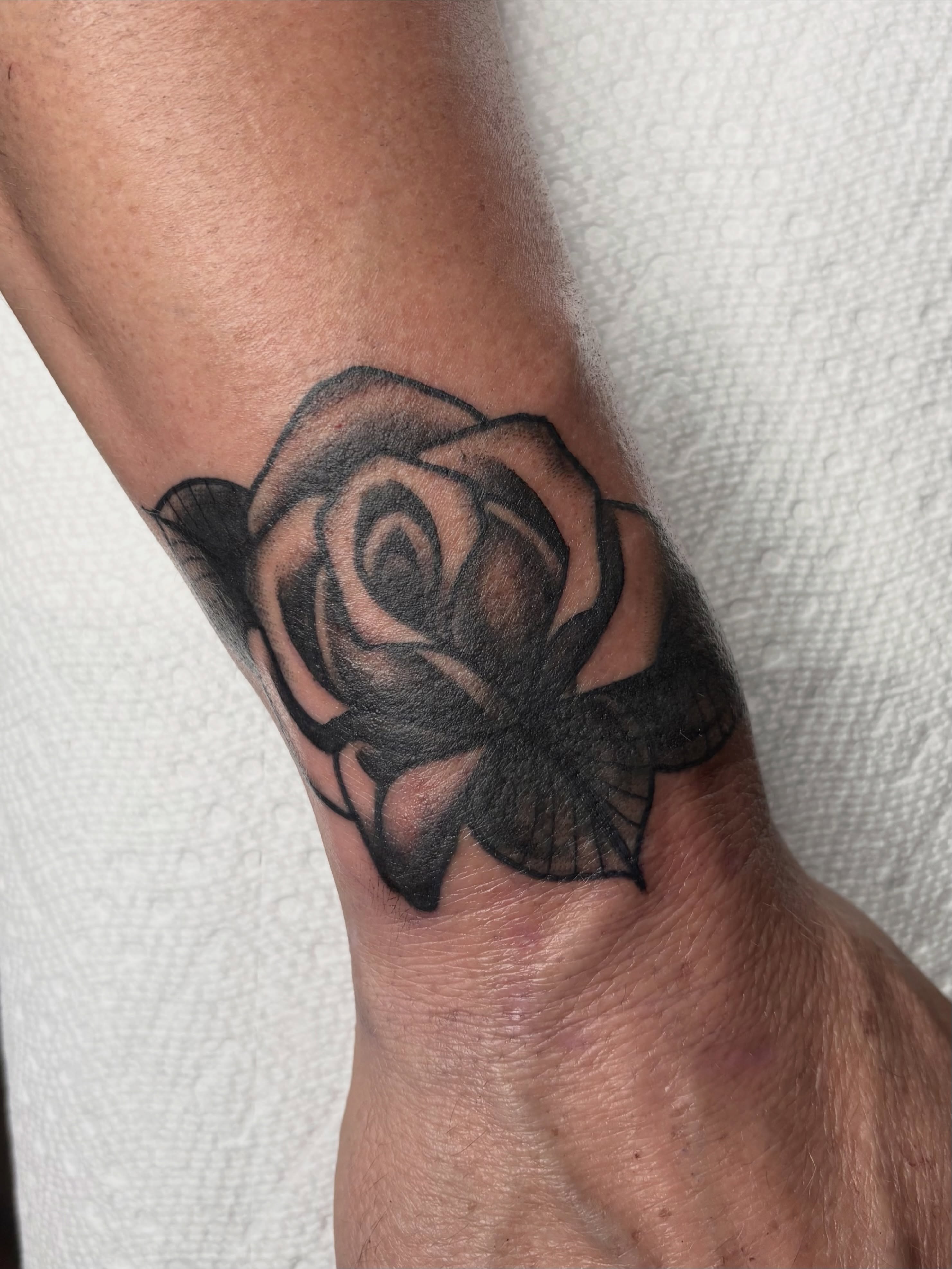 Tattoo by @thebbgoat — black_and_grey