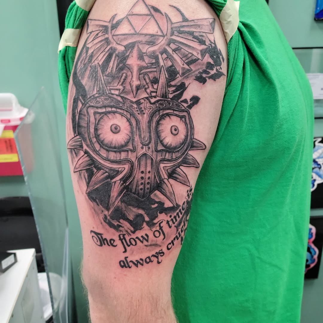 Tattoo by @eric_inks — black_and_grey