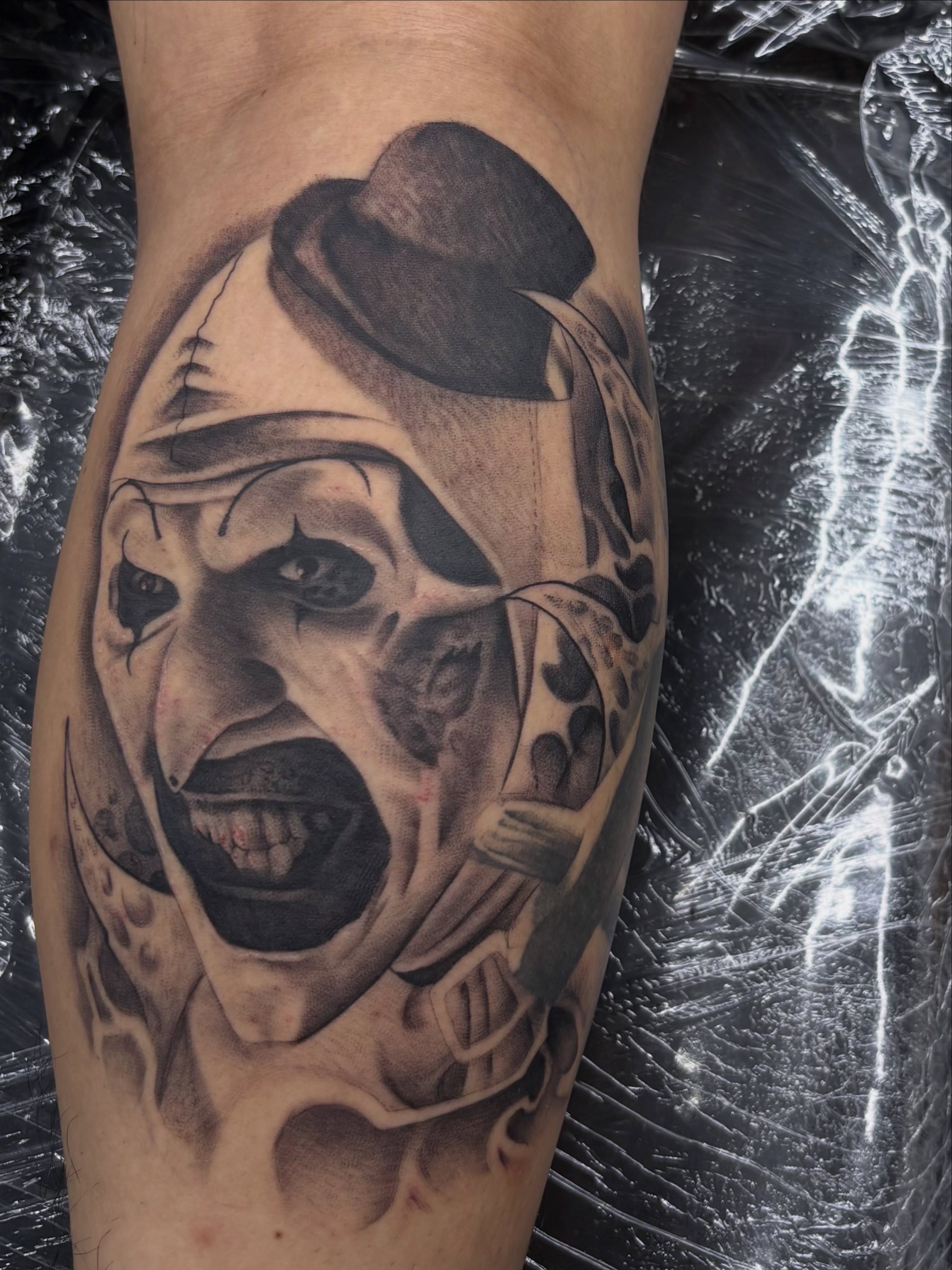 Tattoo by @divineink_nyc — realism, dark_realism