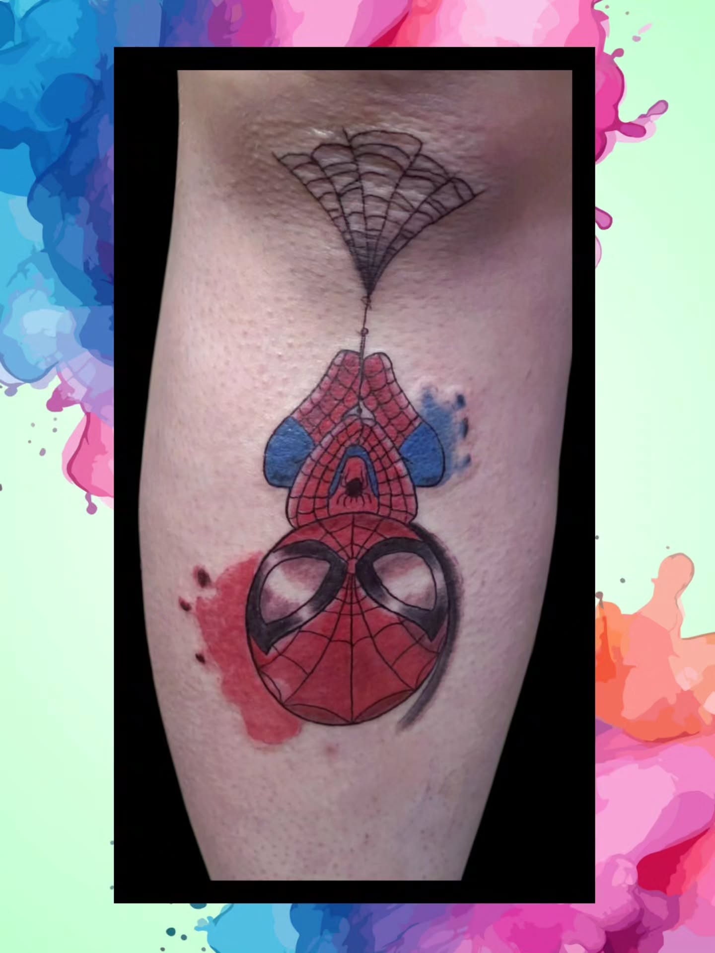 Tattoo by @nadeskatattoos — new_school, watercolor