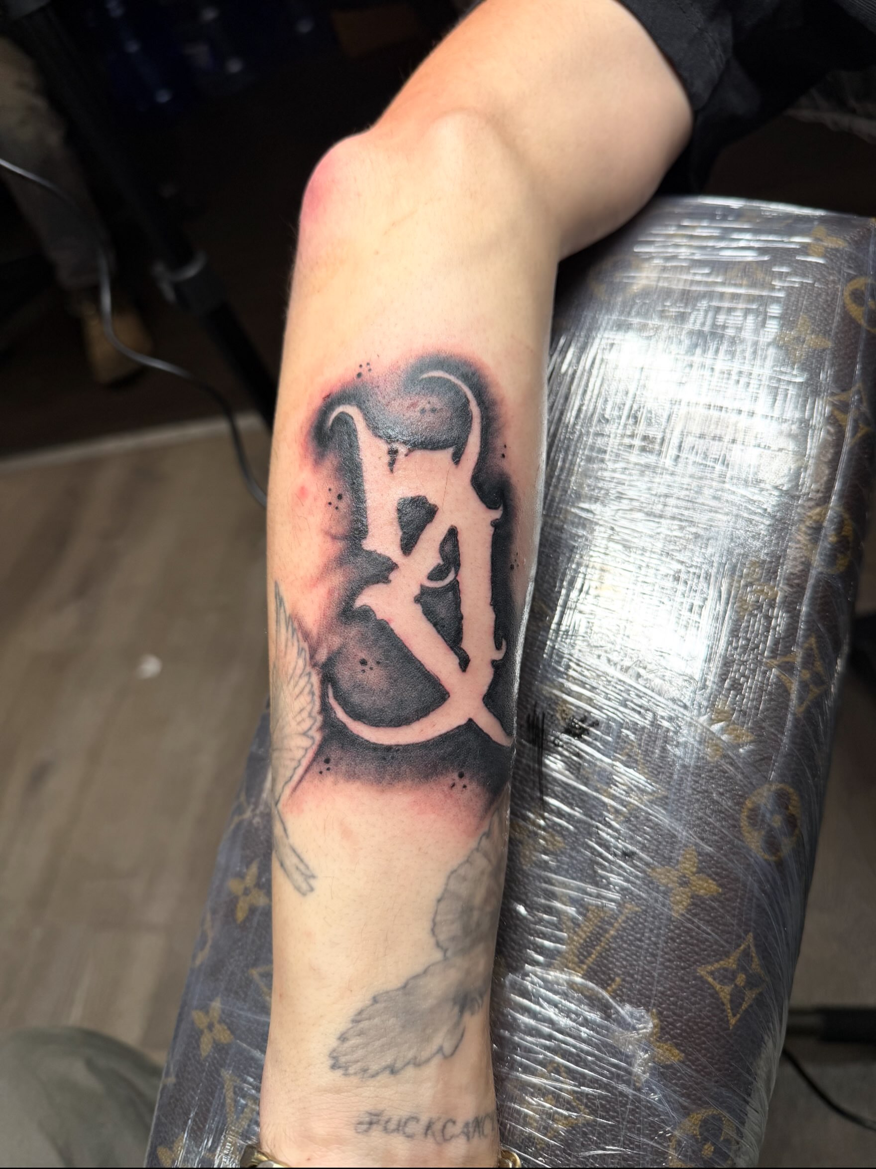 Tattoo by @inkandpainttattoo — black_and_grey