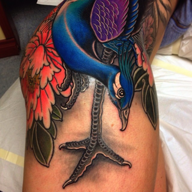 Tattoo by @_tatzilla_ — american_traditional, realism