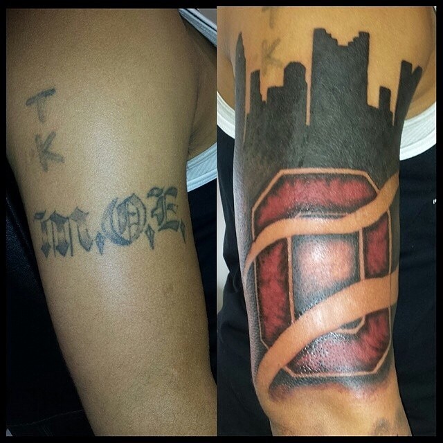 Tattoo by @dna_tattoo — realism, geometric
