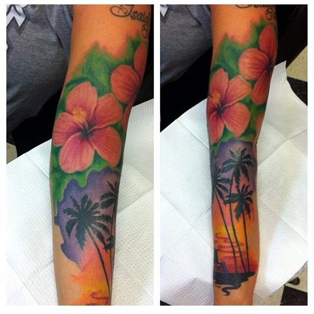 Tattoo by @dna_tattoo — new_school, watercolor
