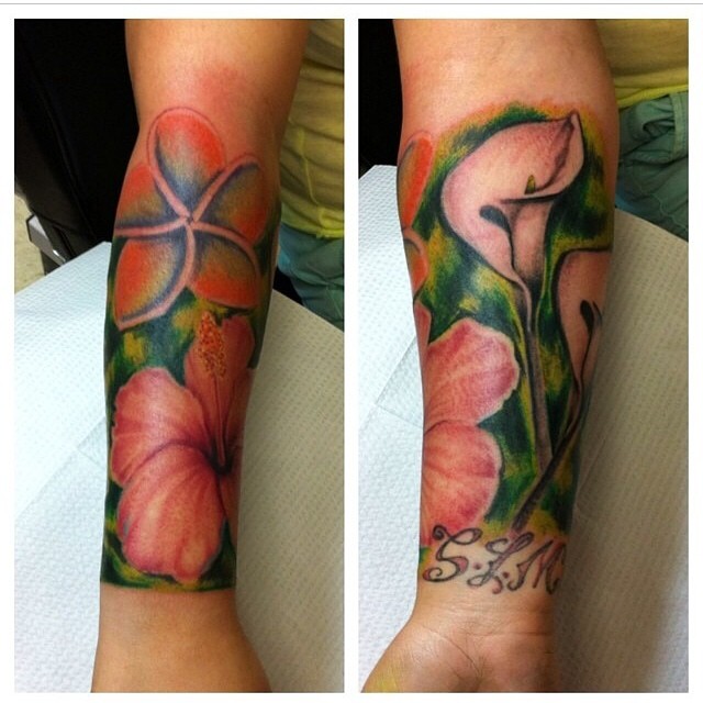 Tattoo by @dna_tattoo — watercolor, realism