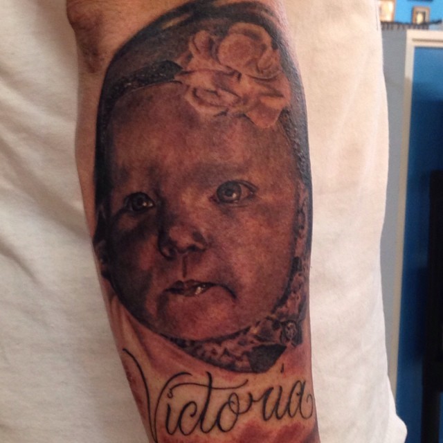 Tattoo by @gabesandy — realism, black_and_grey