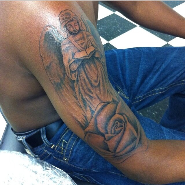 Tattoo by @dna_tattoo — realism, black_and_grey
