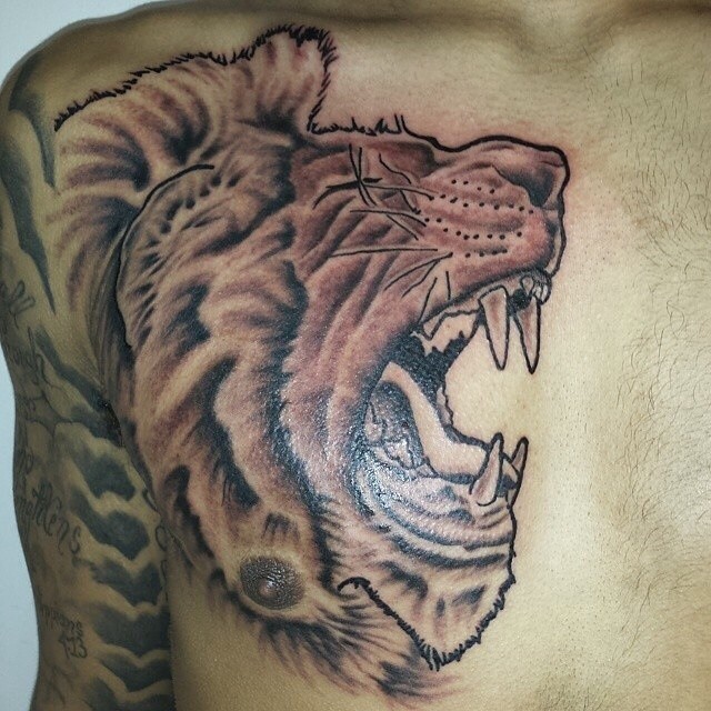 Tattoo by @dna_tattoo — realism, dark_realism