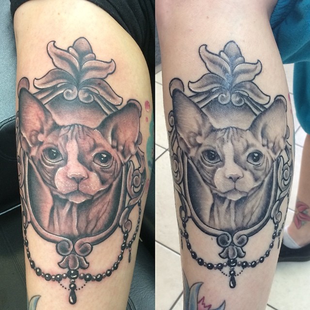 Tattoo by @jared_blue — realism, black_and_grey