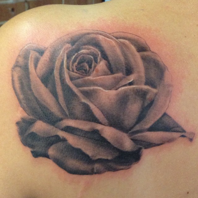 Tattoo by @gabesandy — realism, black_and_grey