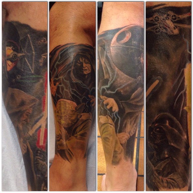 Tattoo by @gabesandy — dark_realism, black_and_grey