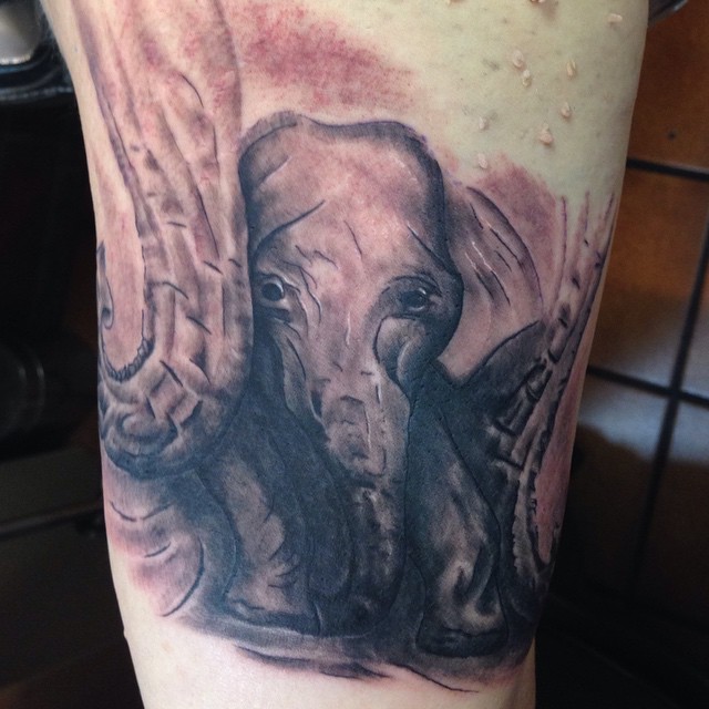 Tattoo by @gabesandy — realism