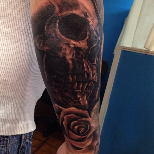 Tattoo by @gabesandy — realism, dark_realism