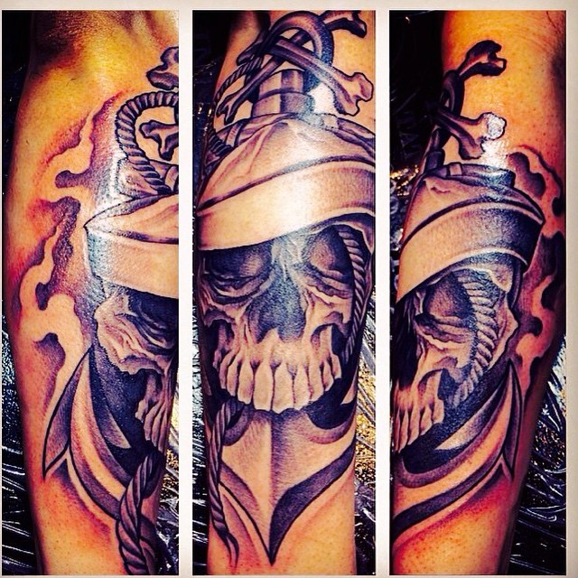 Tattoo by @tattoosbytj617 — black_and_grey, realism