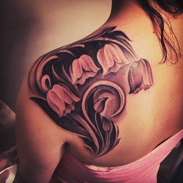 Tattoo by @tattoosbytj617 — black_and_grey